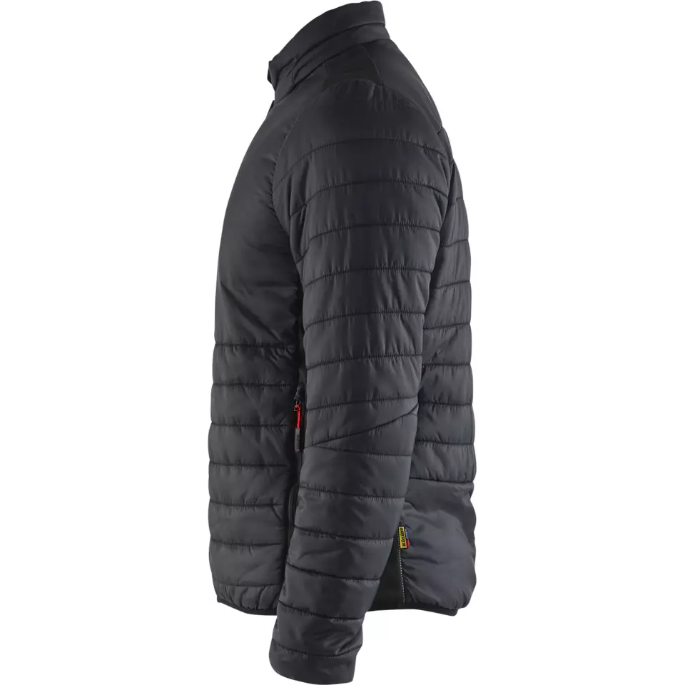 Blåkläder 471020309956, Lightweight Padded Jacket, Black/Red, image 3, gallery thumbnail