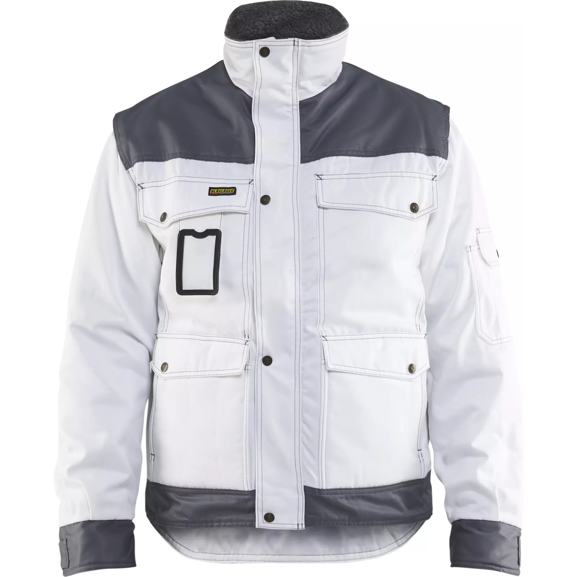 Blåkläder 486519001094, Maler Winterjacke, Weiß/Grau