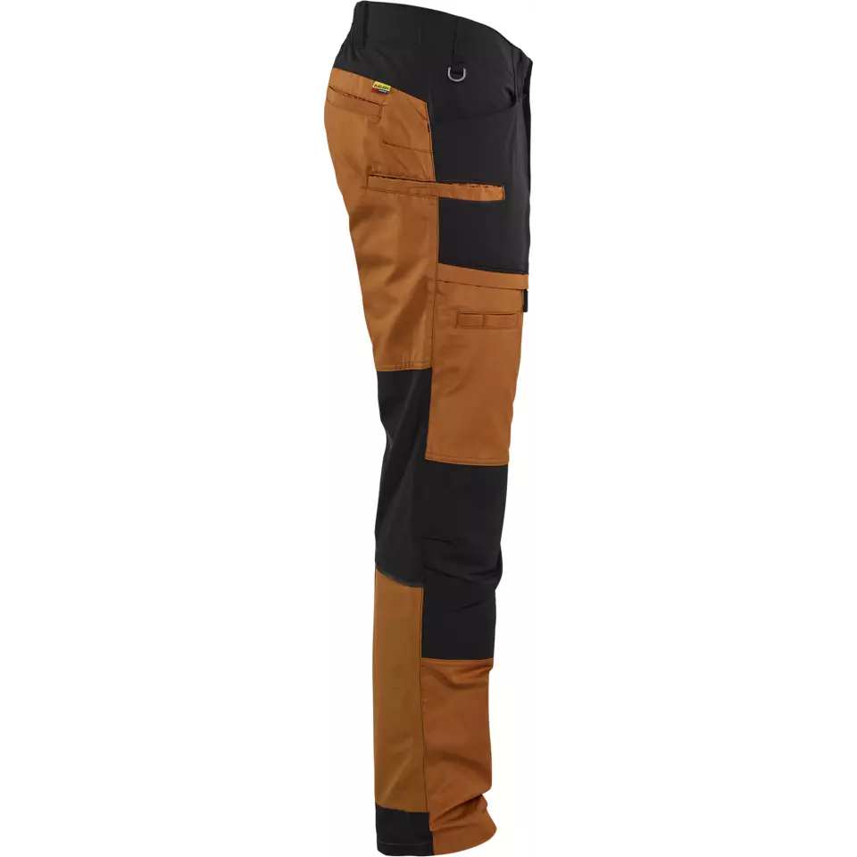 Blåkläder 145618454099, Stretch Work Pants, Rust/Black, image 2, gallery thumbnail