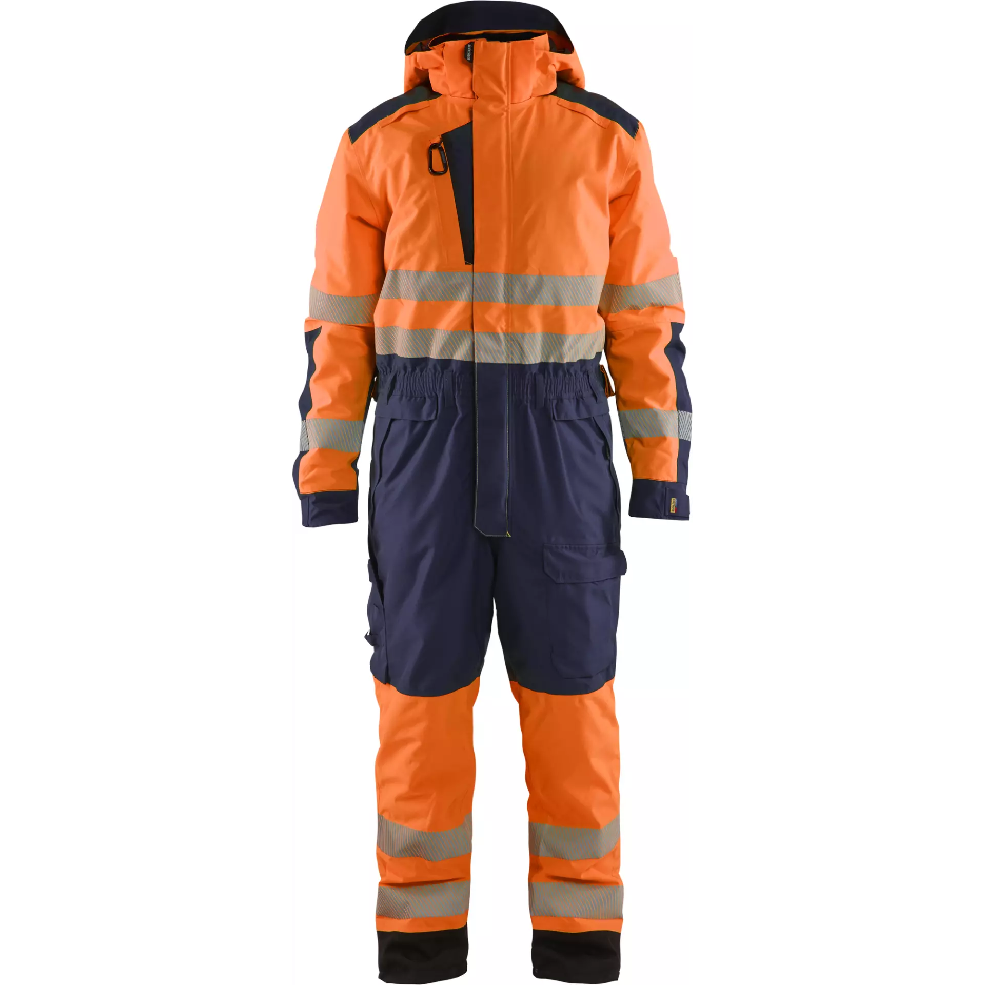 Blåkläder 672519775389, High-Vis Winter Coverall, Hi-Vis Orange/Navy