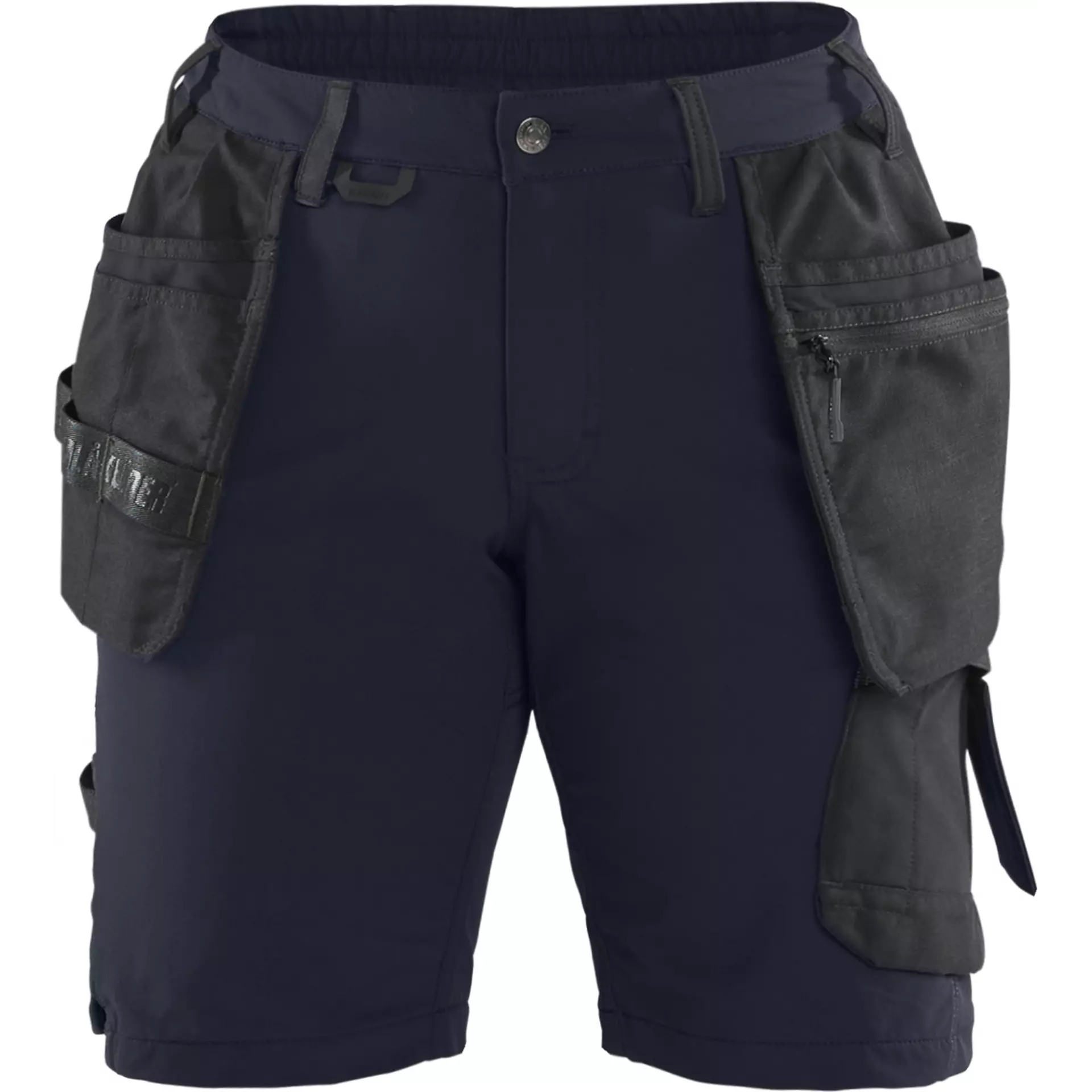 Blåkläder 718316458699, Women's Holster Shorts, 4-Way Stretch, Dark Blue/Black