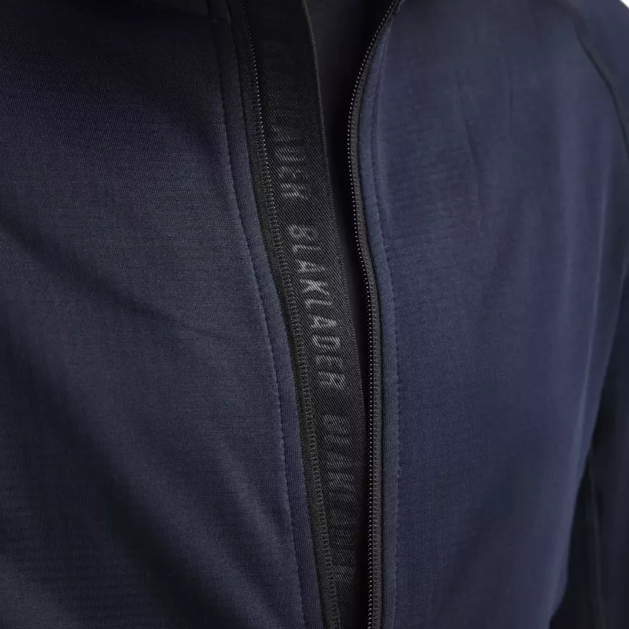 **Two-Way Plastic Zip Closure** provides flexible ventilation and easy adjustment for comfort.