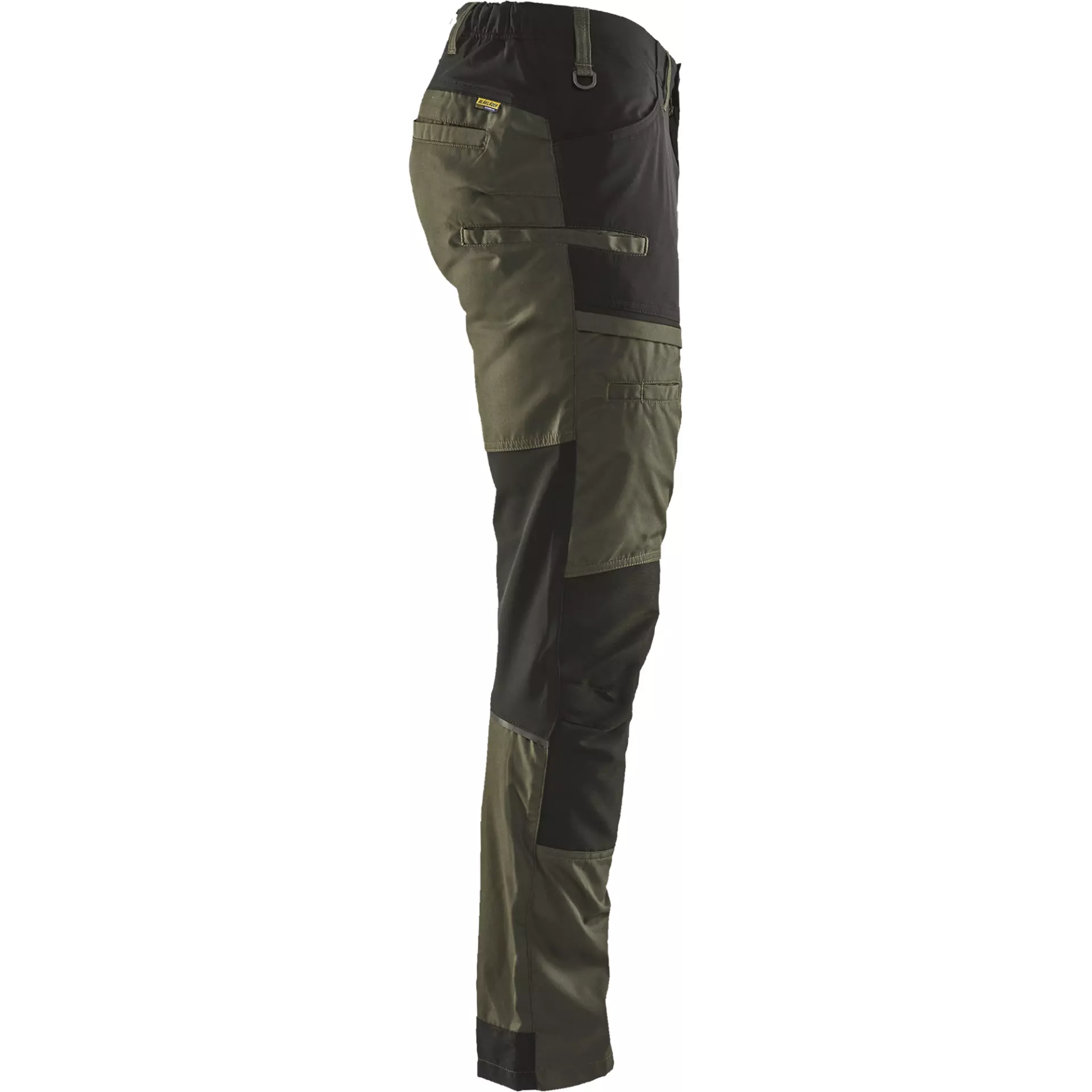 Blåkläder 145618454599, Stretch Work Pants, Olive Green/Black, image 2