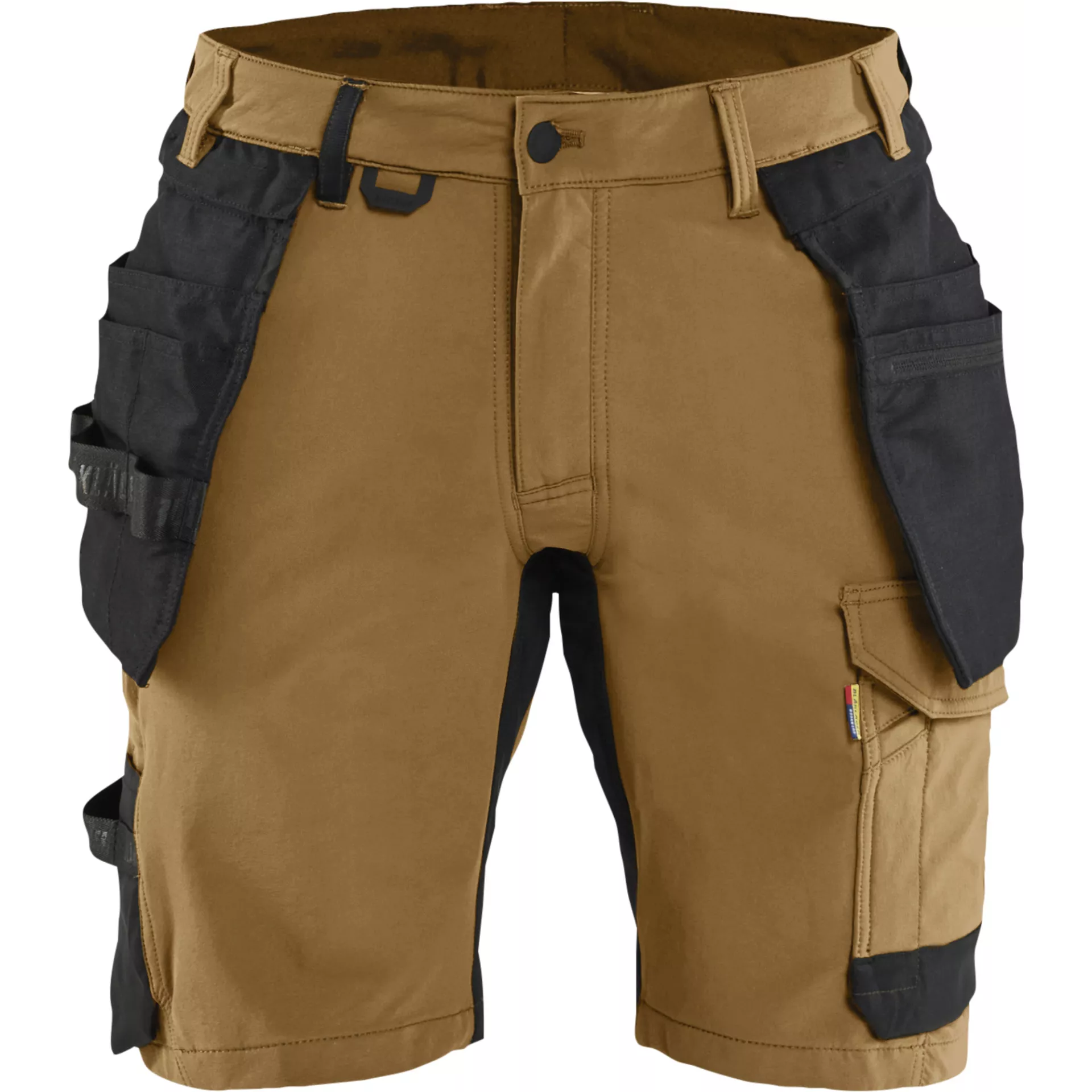 Blåkläder 170216457699, Holster Pocket Shorts 4-Way Stretch, Nougat/Black