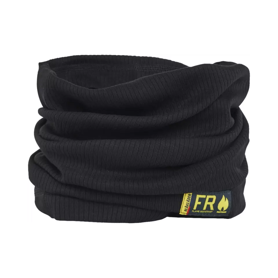 Blåkläder 203617649900, Flame Retardant Neck Warmer, Black, image 1, gallery thumbnail