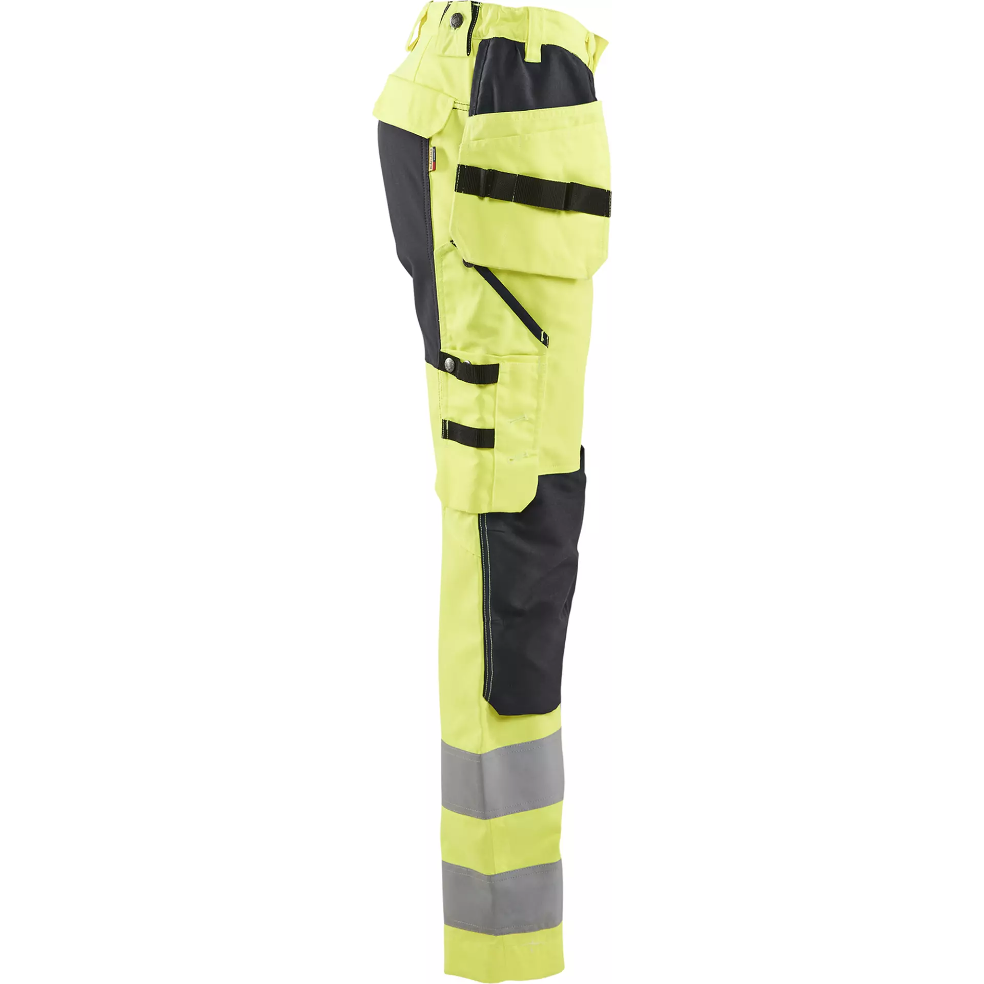 Blåkläder 716318113399, Women's Hi-Vis Holster Pants, Stretch, Hi-Vis Yellow/Black, image 2