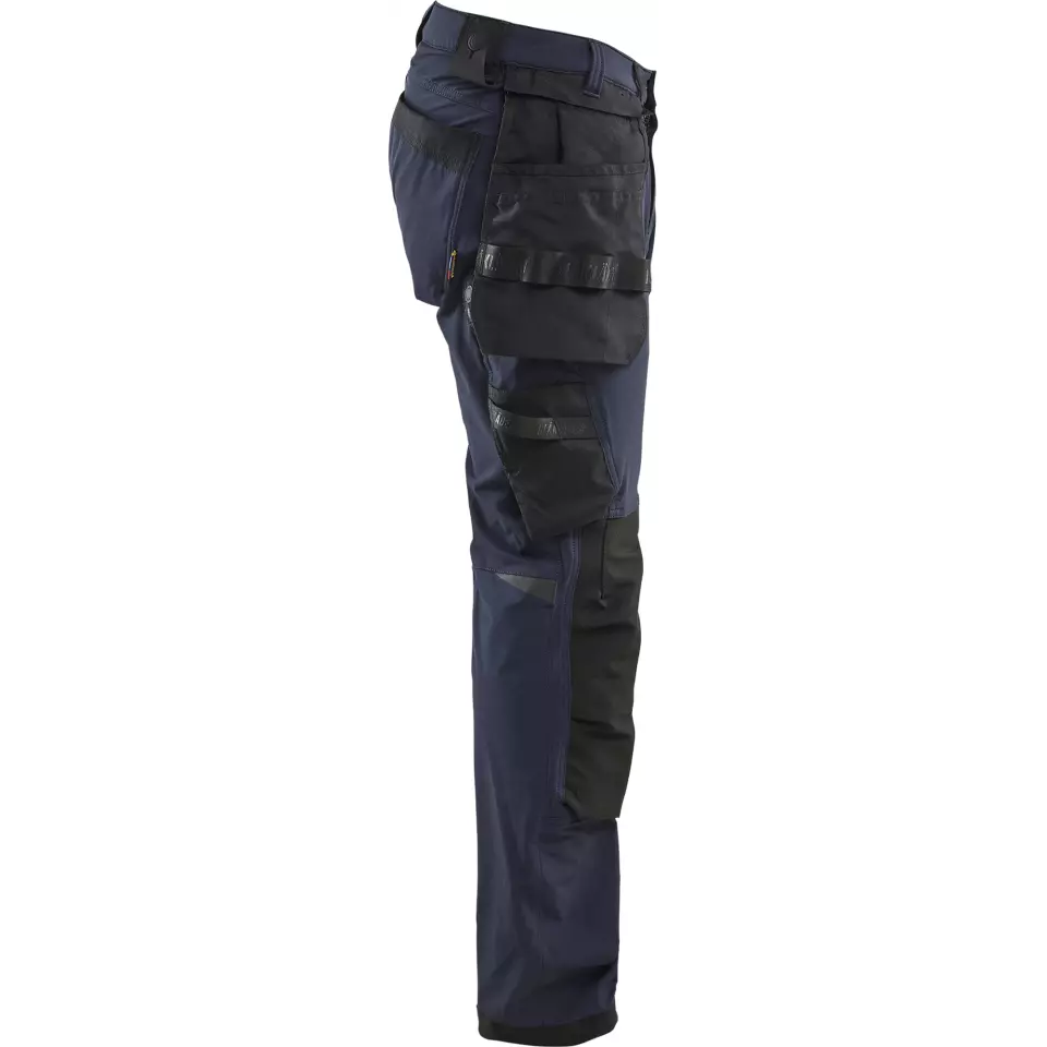 Blåkläder 172016458699, Holster Pants, 4-Way Stretch, Dark Blue/Black, image 2, gallery thumbnail
