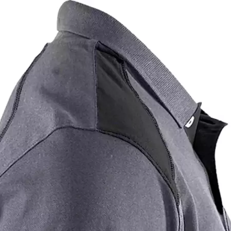 **Reinforced Shoulder Seams** ensure lasting strength where you need it most for everyday wear.