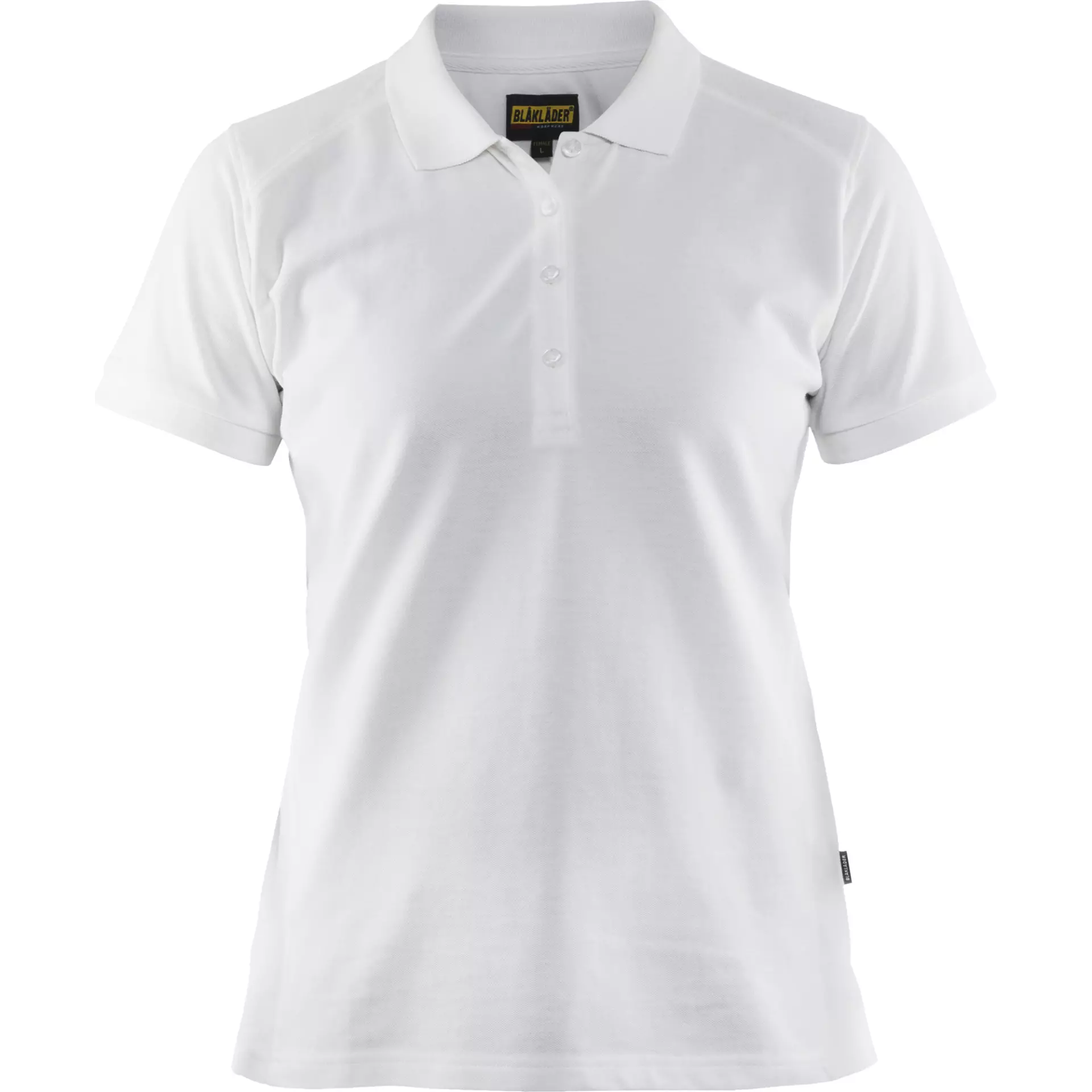 Blåkläder 339010501000, Women's Polo Shirt, White