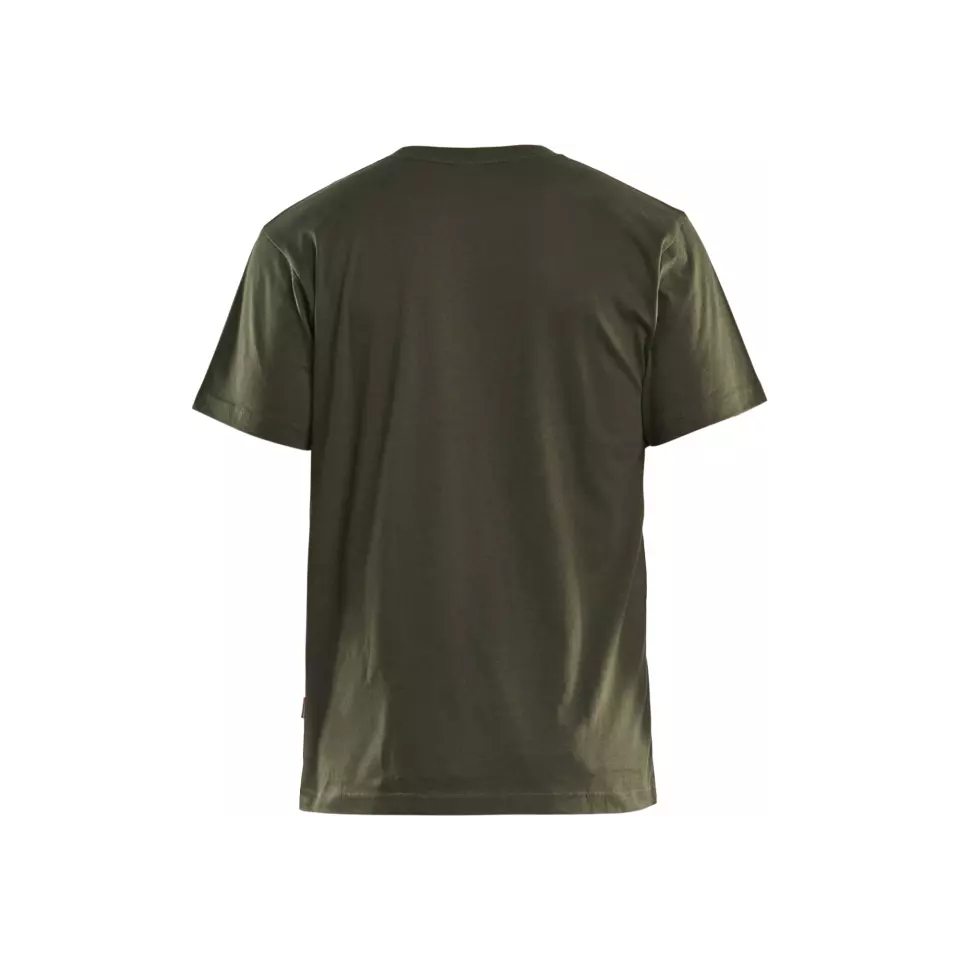 Blåkläder 942110424209, Grit and Grind t-shirt, skogsgrön, image 2, gallery thumbnail