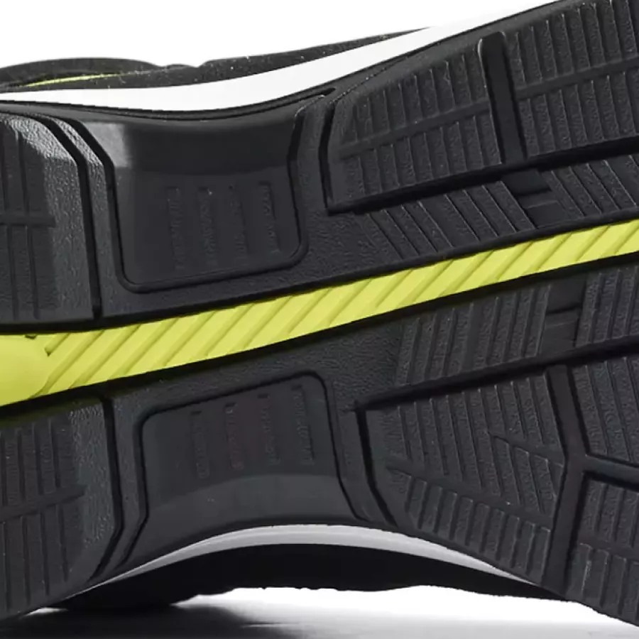 **Anti-Slip Outsole** offers confident traction that keeps you steady on slick surfaces.