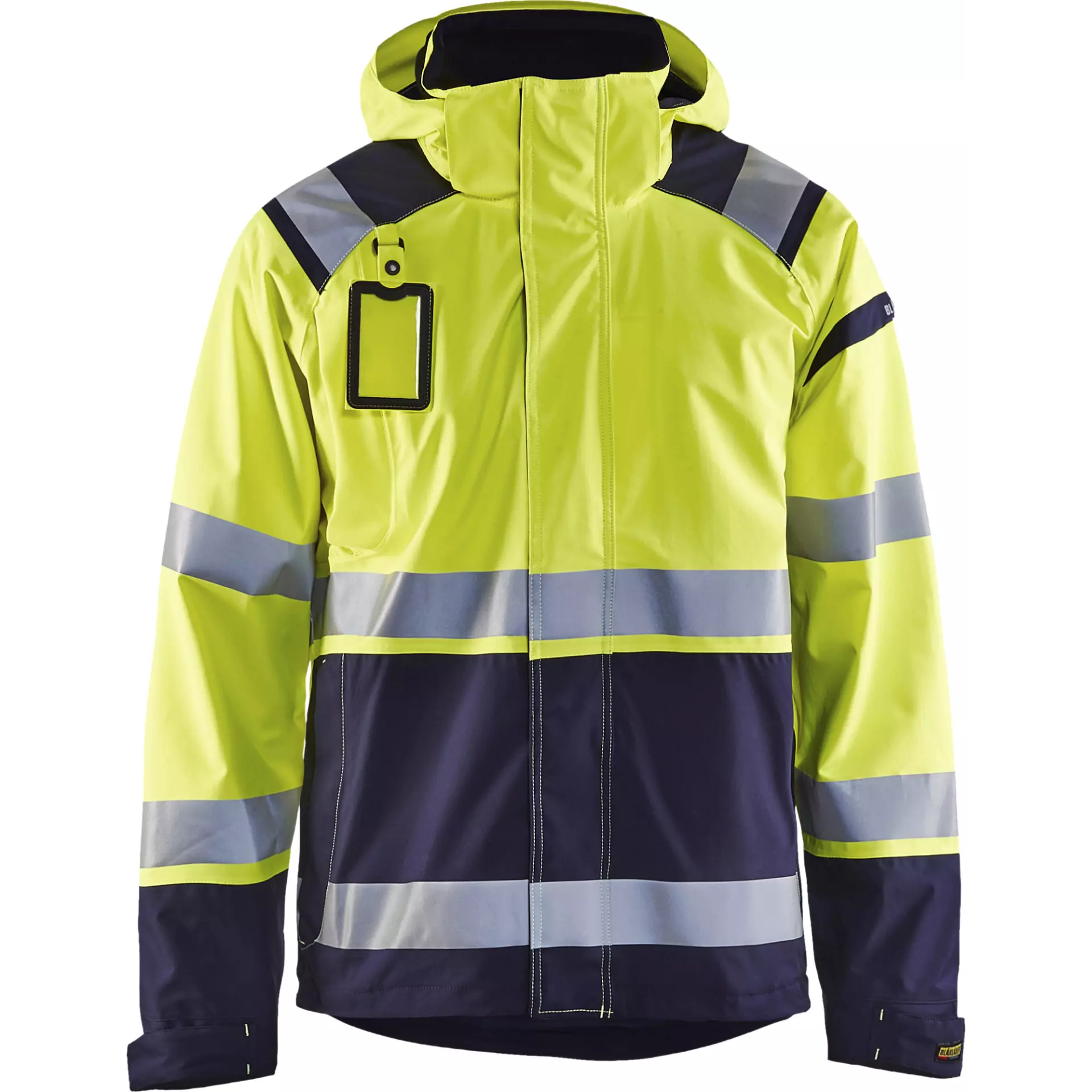 Blåkläder 498719873389, High-Vis Shell Jacket, High Vis Yellow/Navy