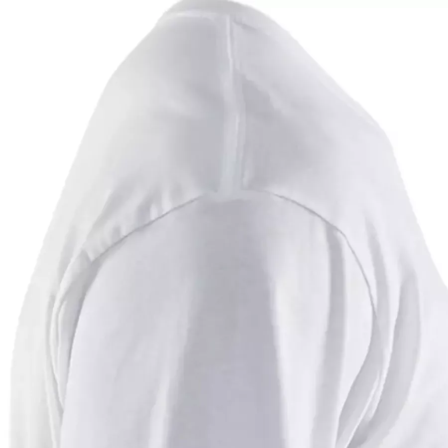 **Reinforced Neck and Shoulder Seams** add lasting durability so the shirt keeps its fit wear after wear.