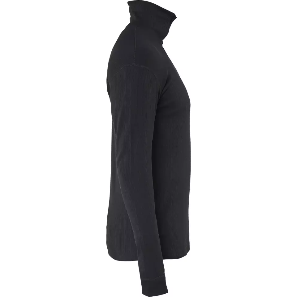 Blåkläder 489817649900, Flame Retardant Long Sleeve Base Layer Shirt, Black, image 3, gallery thumbnail