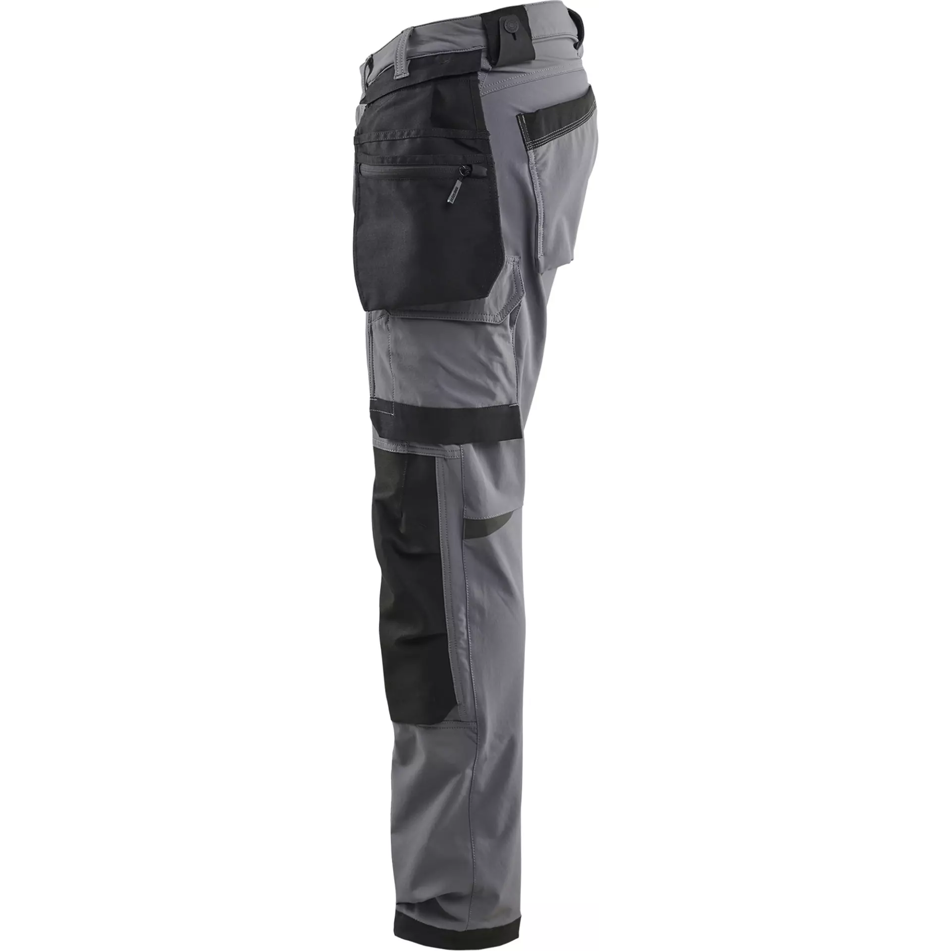 Blåkläder 172016459699, Holster Pants, 4-Way Stretch, Gray/Black, image 3