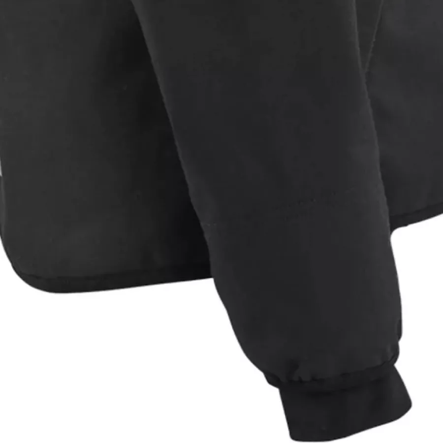 **Elastic Cuffs** offer a snug, flexible fit that helps keep warmth in and drafts out.