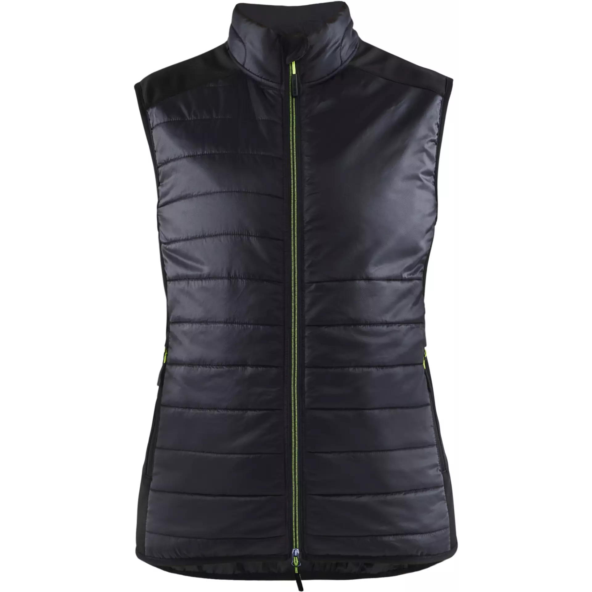 Blåkläder 386420309933, Women's Hybrid Vest, Black/Yellow
