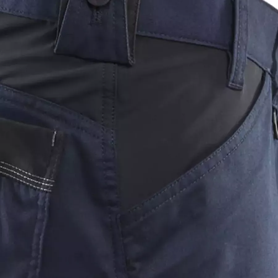 **Stretch Panels** move naturally with you for all-day comfort and flexibility.