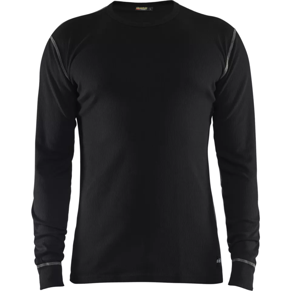 Blåkläder 349817259900, Brandskyddad undertröja, Svart, image 1, gallery thumbnail