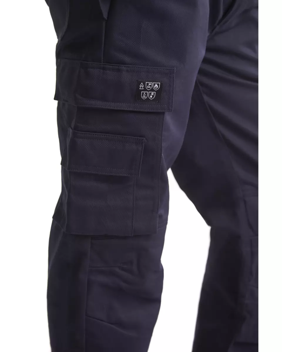 Blåkläder 172415168900, Palosuojatut housut, tummansininen, image 5, gallery thumbnail