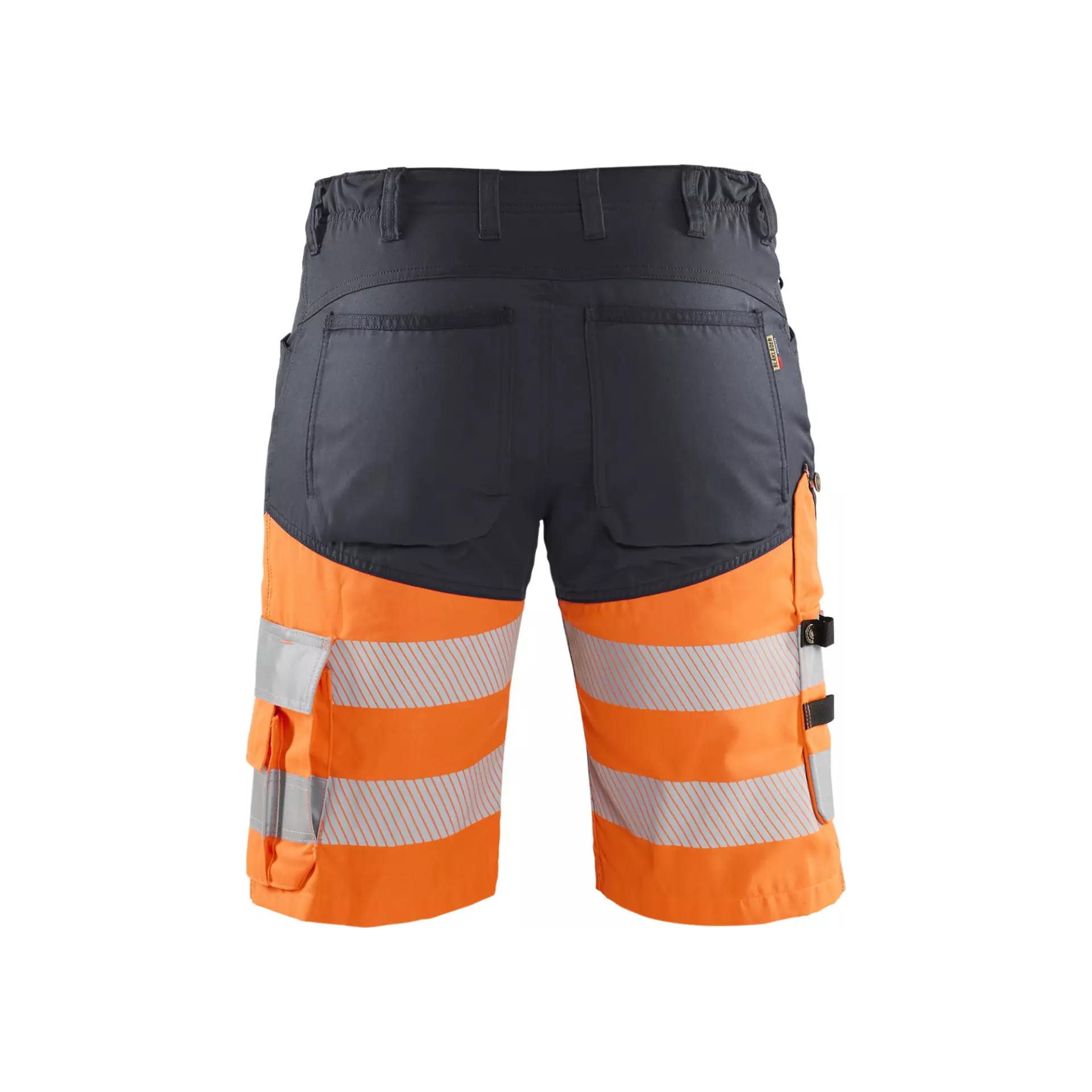 Blåkläder 154118119653, High-vis stretch-arbetsshorts, grå/signalorange, image 3