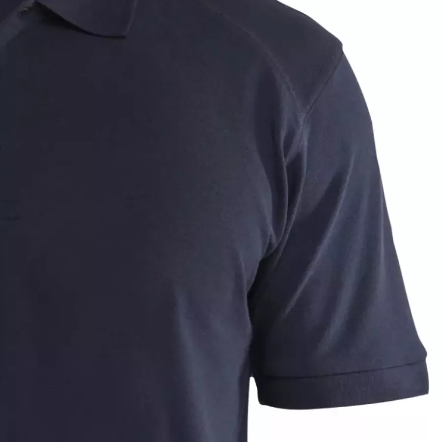 **Short Sleeves with Ribbed Cuffs** keep your arms free while maintaining a polished, stay-put look.