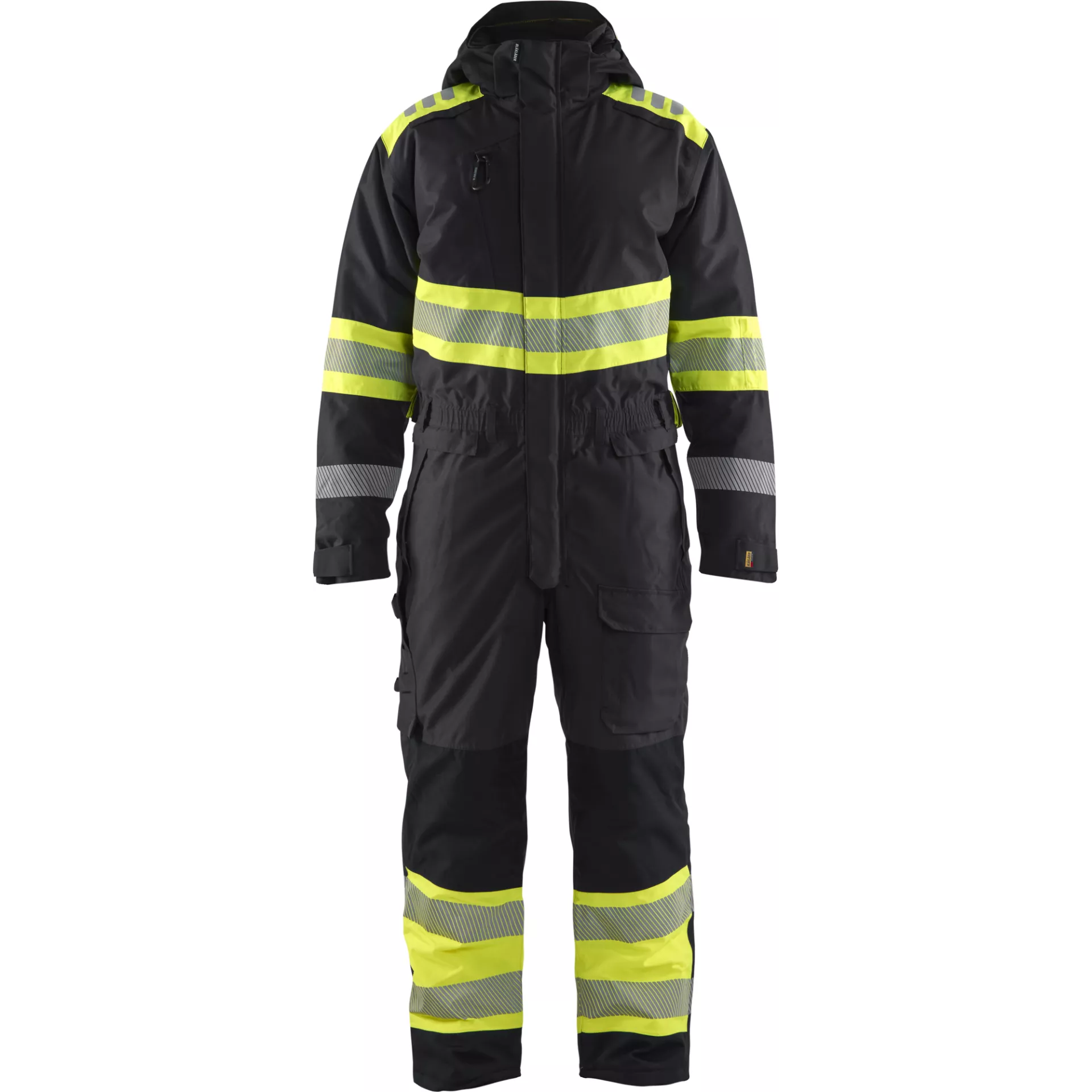 Blåkläder 672019779933, Warnschutz-Winteroverall, Schwarz/Gelb