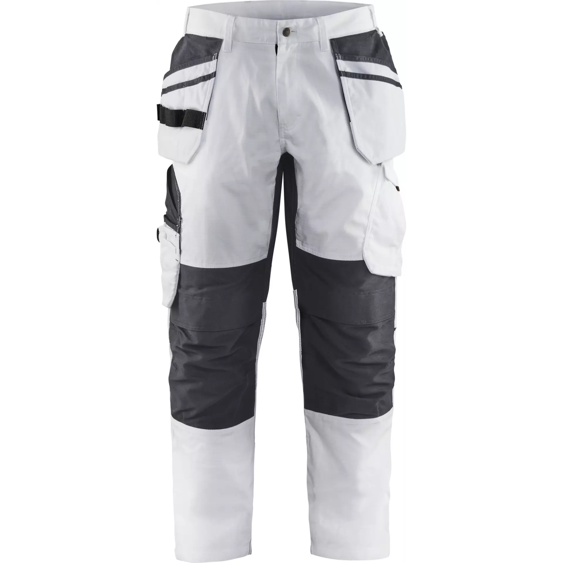 Blåkläder 109613301098, Painter's Holster Pocket Trousers, Stretch, White/Dark Gray