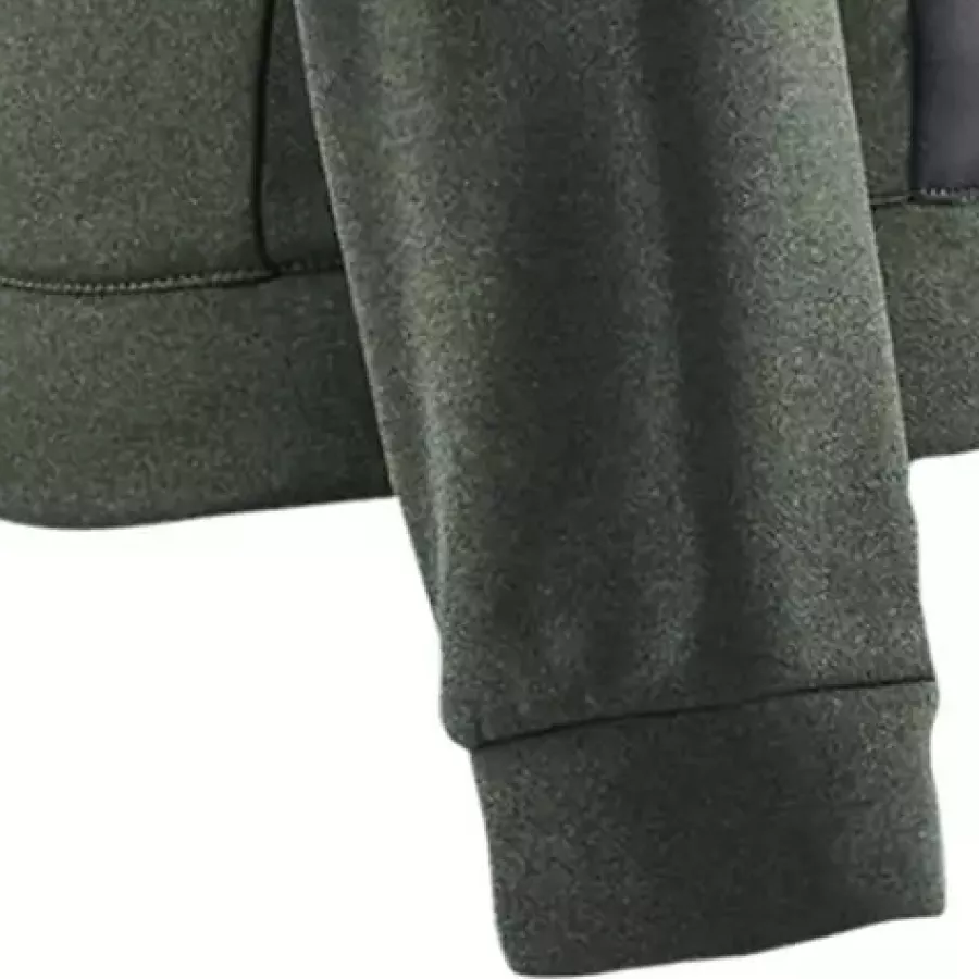 **Elastic Cuffs** keep sleeves snug and comfortable while allowing full freedom of movement.