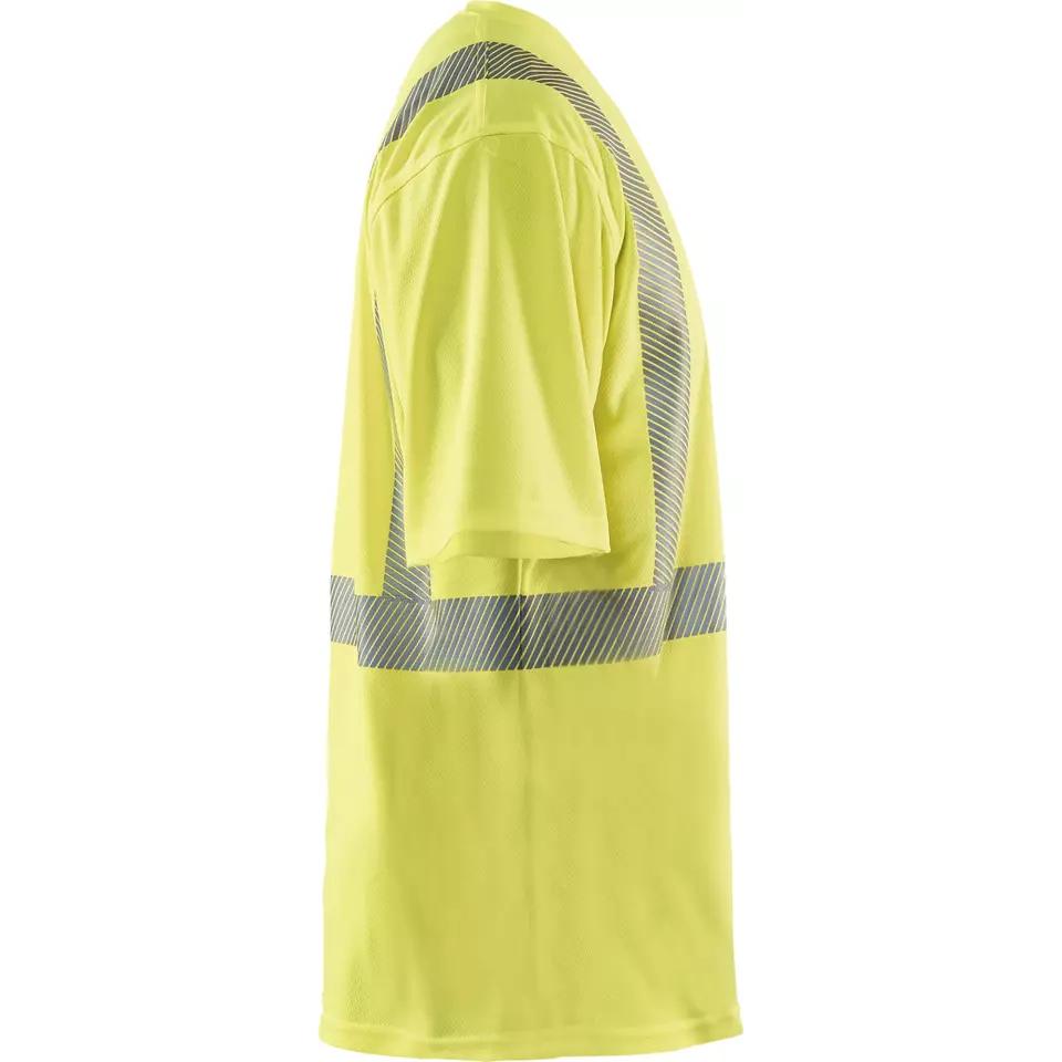 Blåkläder 338610133300, High-Vis T-Shirt With UV Protection, High-Visibility Yellow, image 2, gallery thumbnail