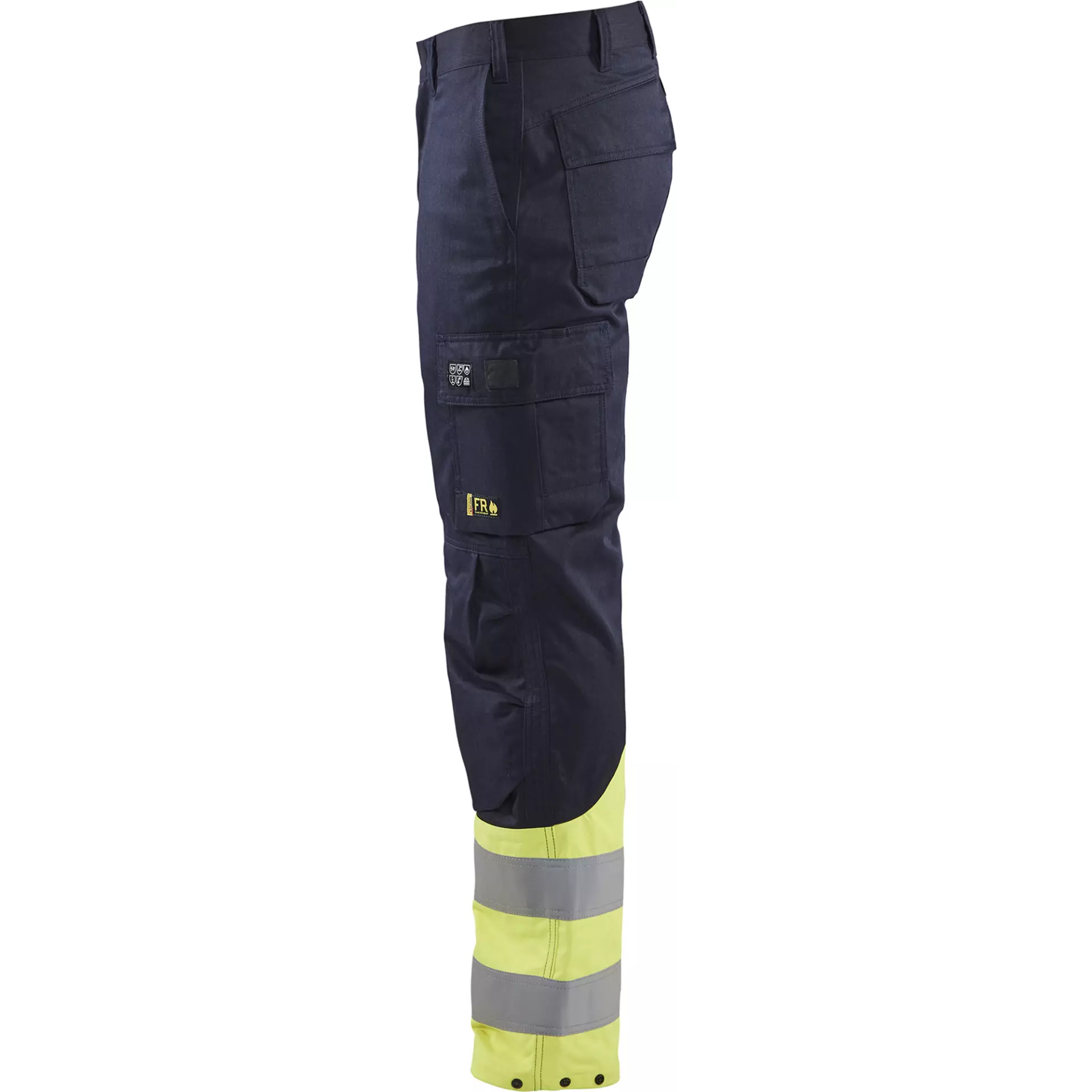 Blåkläder 170515198933, Work Pants With Inherent Flame Protection, Steel, Dark Blue/Yellow, image 3