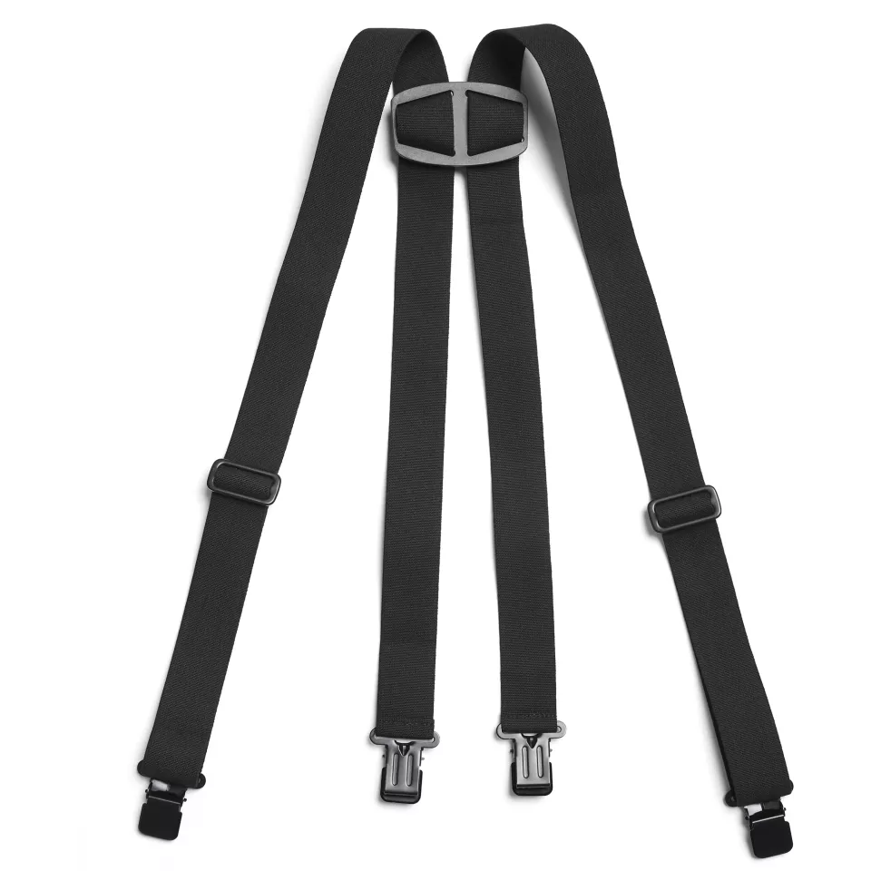 Blåkläder 408171249900, Flame Resistant Suspenders, Black, image 1, gallery thumbnail