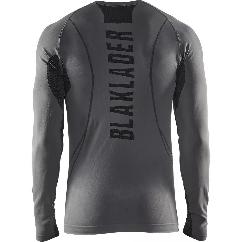 Blåkläder 499910529600, DRY Base Layer Shirt, Graphite Gray, image 4, gallery thumbnail