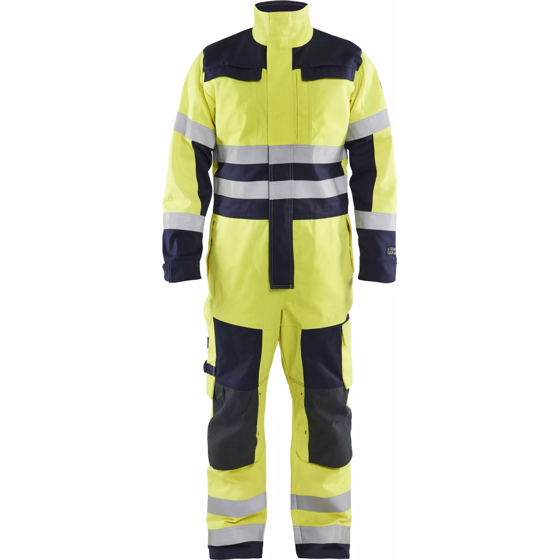 Blåkläder 637815143389, Multinorm Coverall, Yellow/Navy