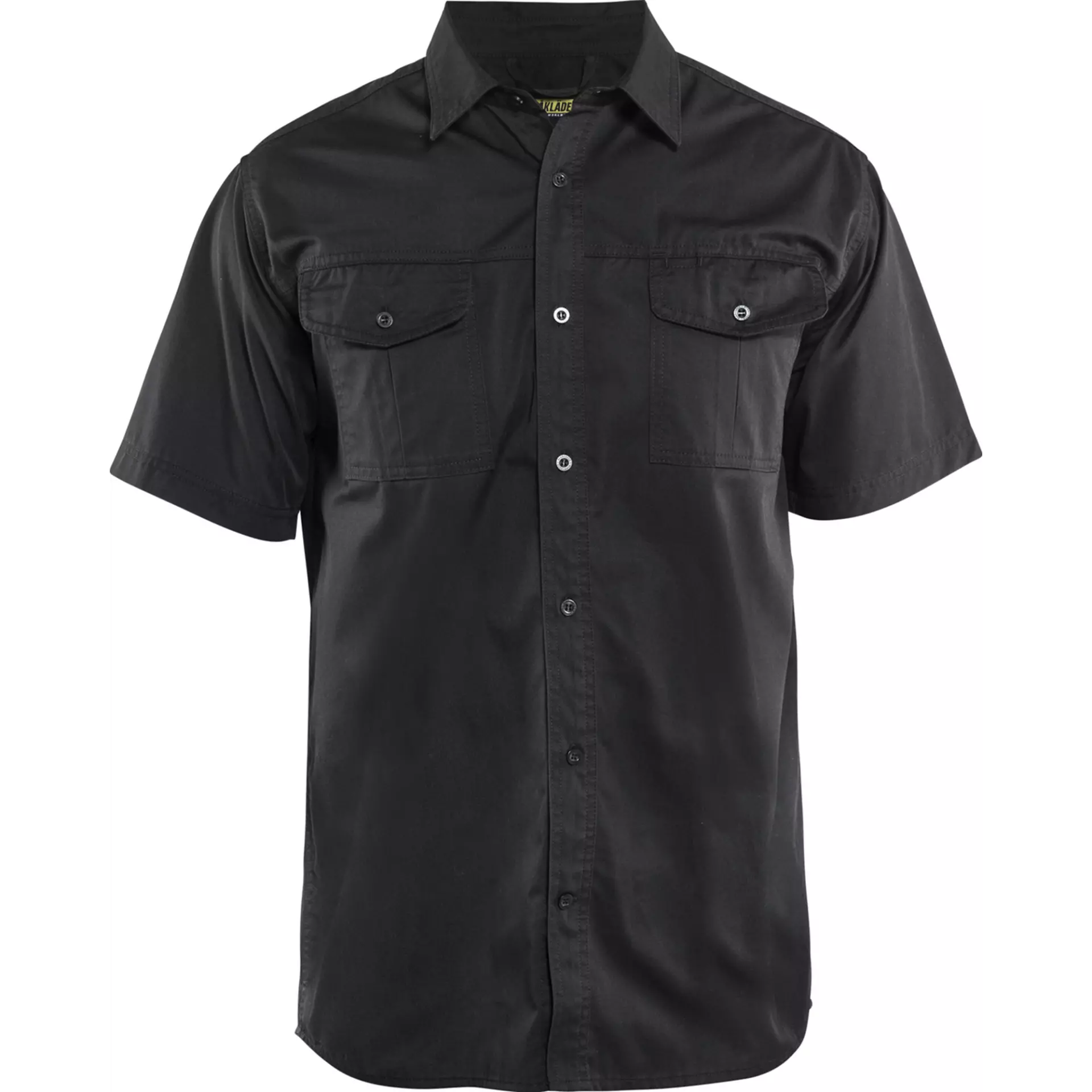 Blåkläder 329611909900, Short Sleeve Shirt, Black