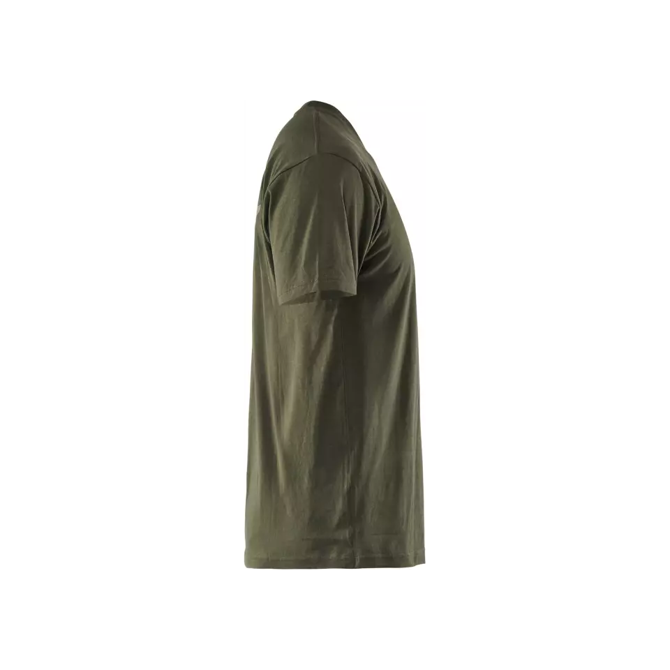 Blåkläder 942010424209, T-shirt Grit Flag, skogsgrön, image 2, gallery thumbnail