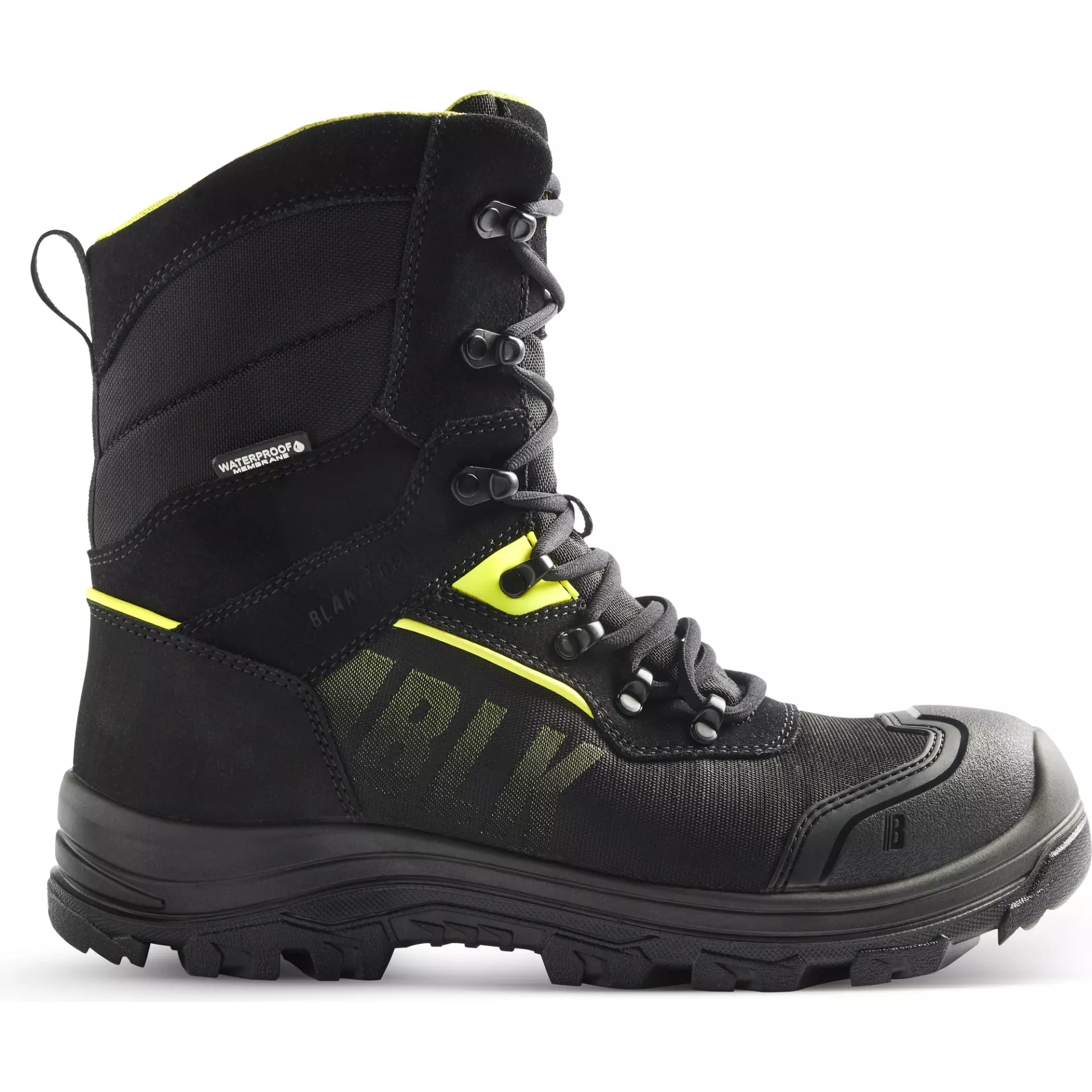 Blåkläder 249000009933, STORM Winter Safety Boots With Friction Soles, Black/Yellow
