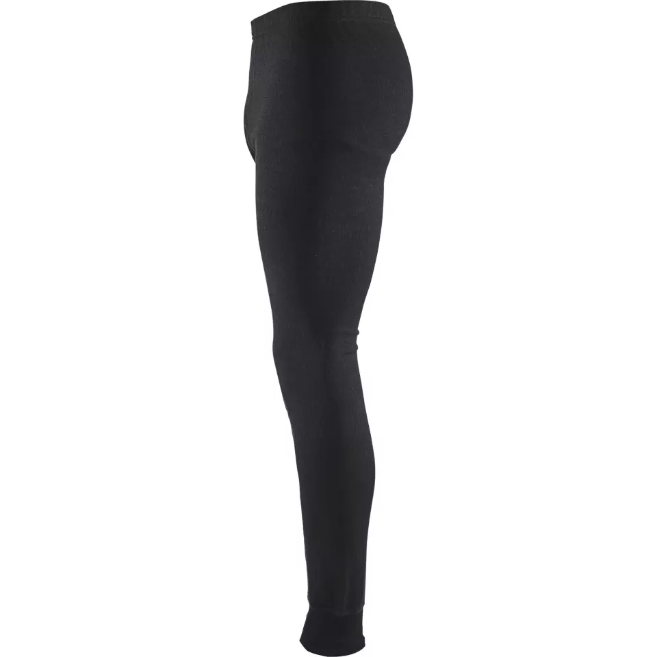 Blåkläder 189417069900, XWARM Pitkät alushousut, 70% merinovilla, musta, image 3, gallery thumbnail
