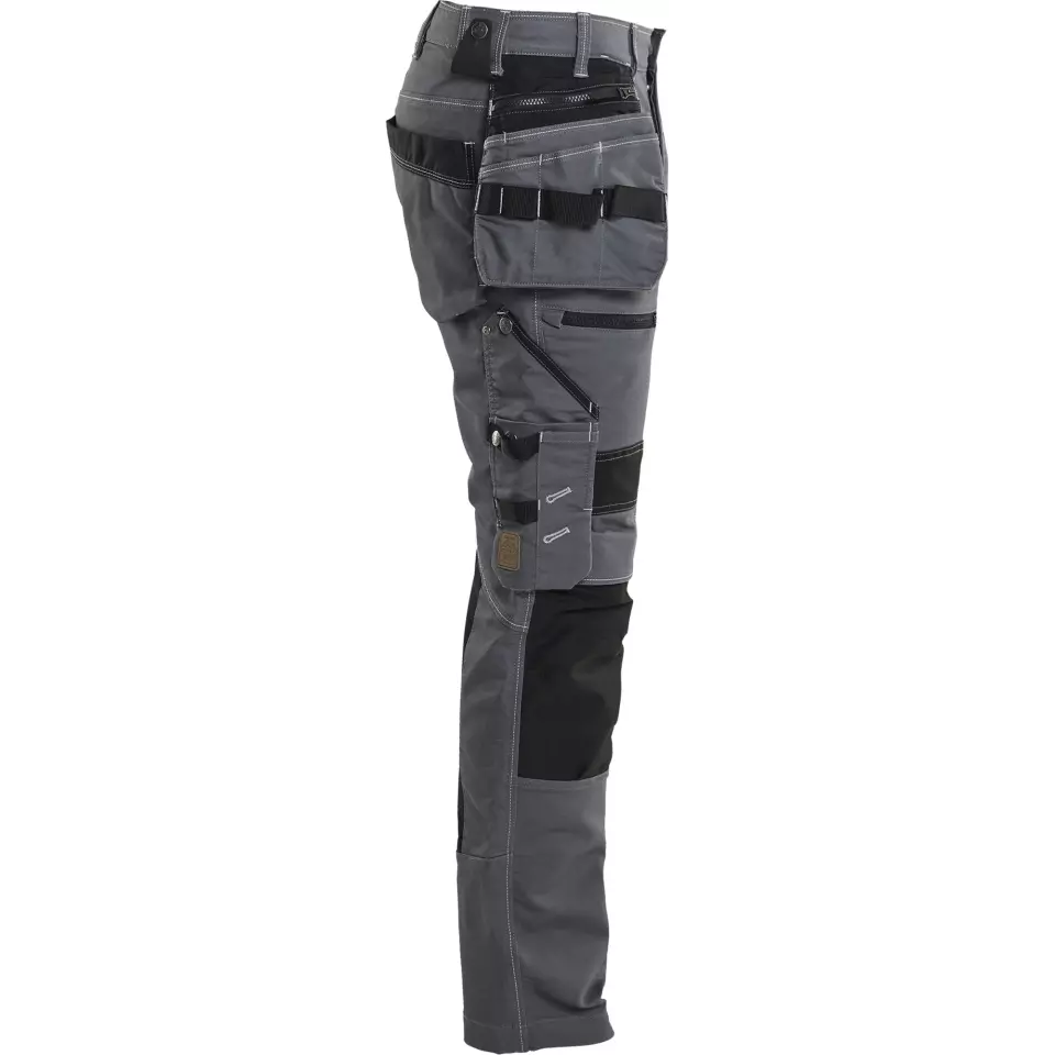 Blåkläder 199011419699, X1900 Stretch Holster Pants, Gray/Black, image 2, gallery thumbnail
