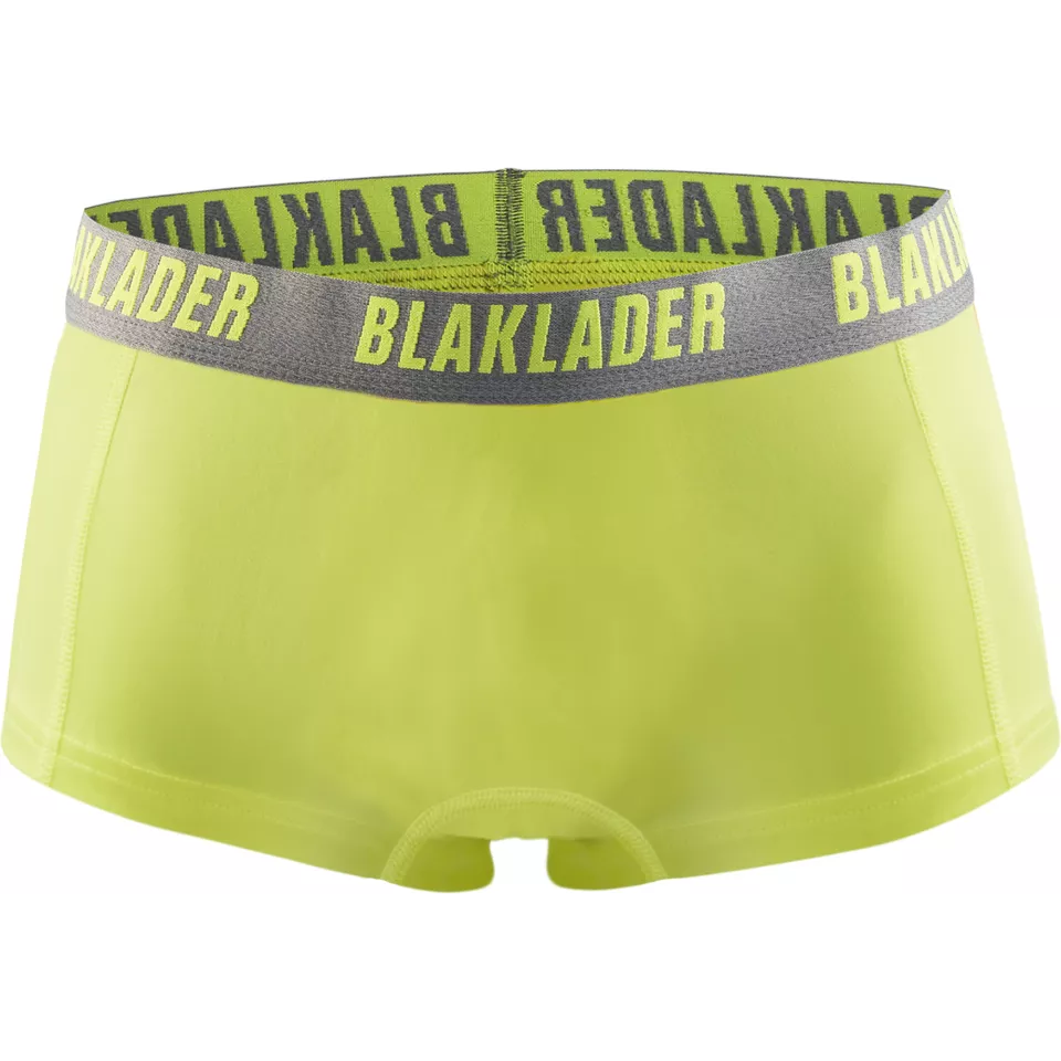 Blåkläder 720510793394, Women's Boxers, High-Vis Yellow/Gray, image 2, gallery thumbnail