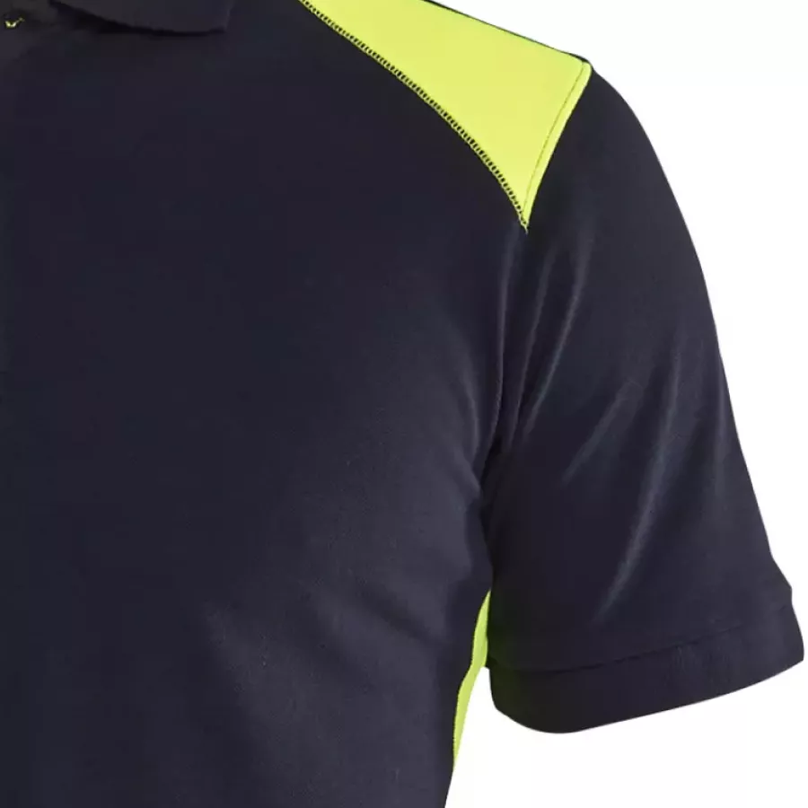 **Short Sleeves with Ribbed Cuffs** keep your arms free while maintaining a polished, stay-put look.