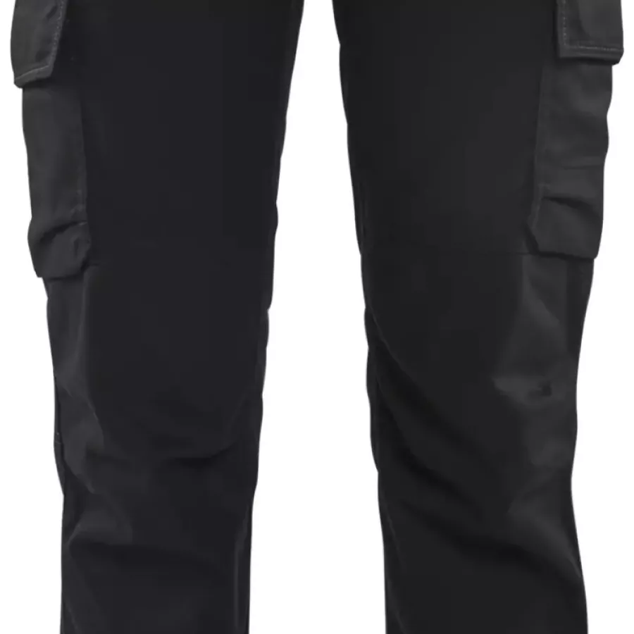 **Molded Knees** provide natural flexibility and protection when kneeling or bending.