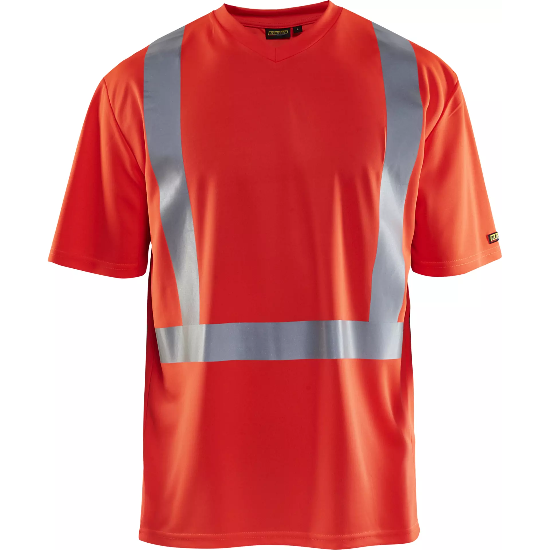 Blåkläder 338210115500, High-Vis T-Shirt with UV Protection, Hi-Vis Red