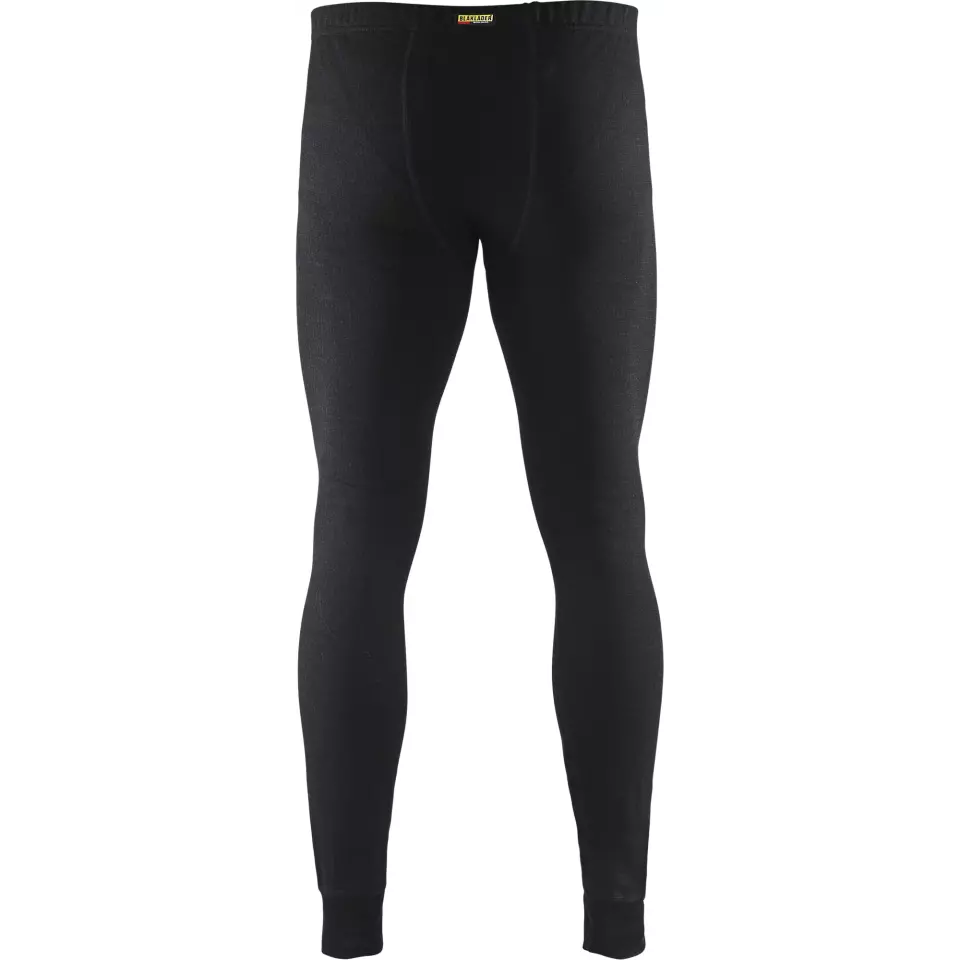 Blåkläder 189417069900, XWARM Pitkät alushousut, 70% merinovilla, musta, image 4, gallery thumbnail