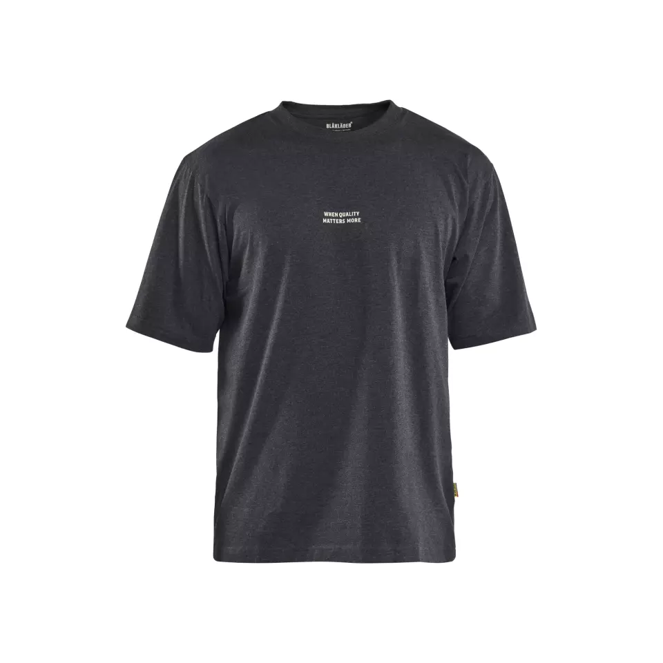 Blåkläder 942710259991, Snake Loose Fit t-shirt, svart/melerad, image 1, gallery thumbnail