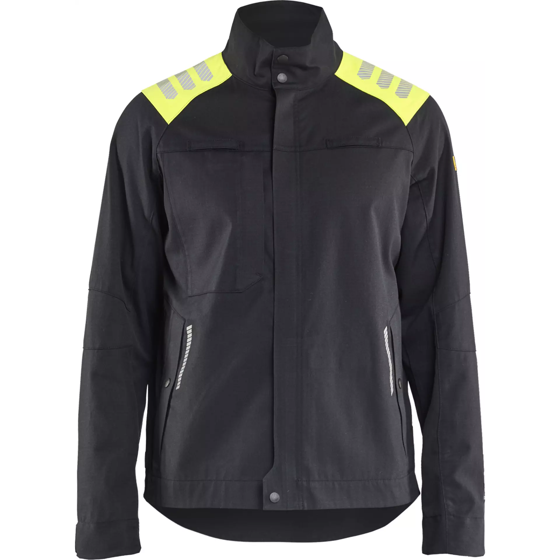 Blåkläder 440715129933, Jacket With Inherent Flame Protection, Black/Yellow