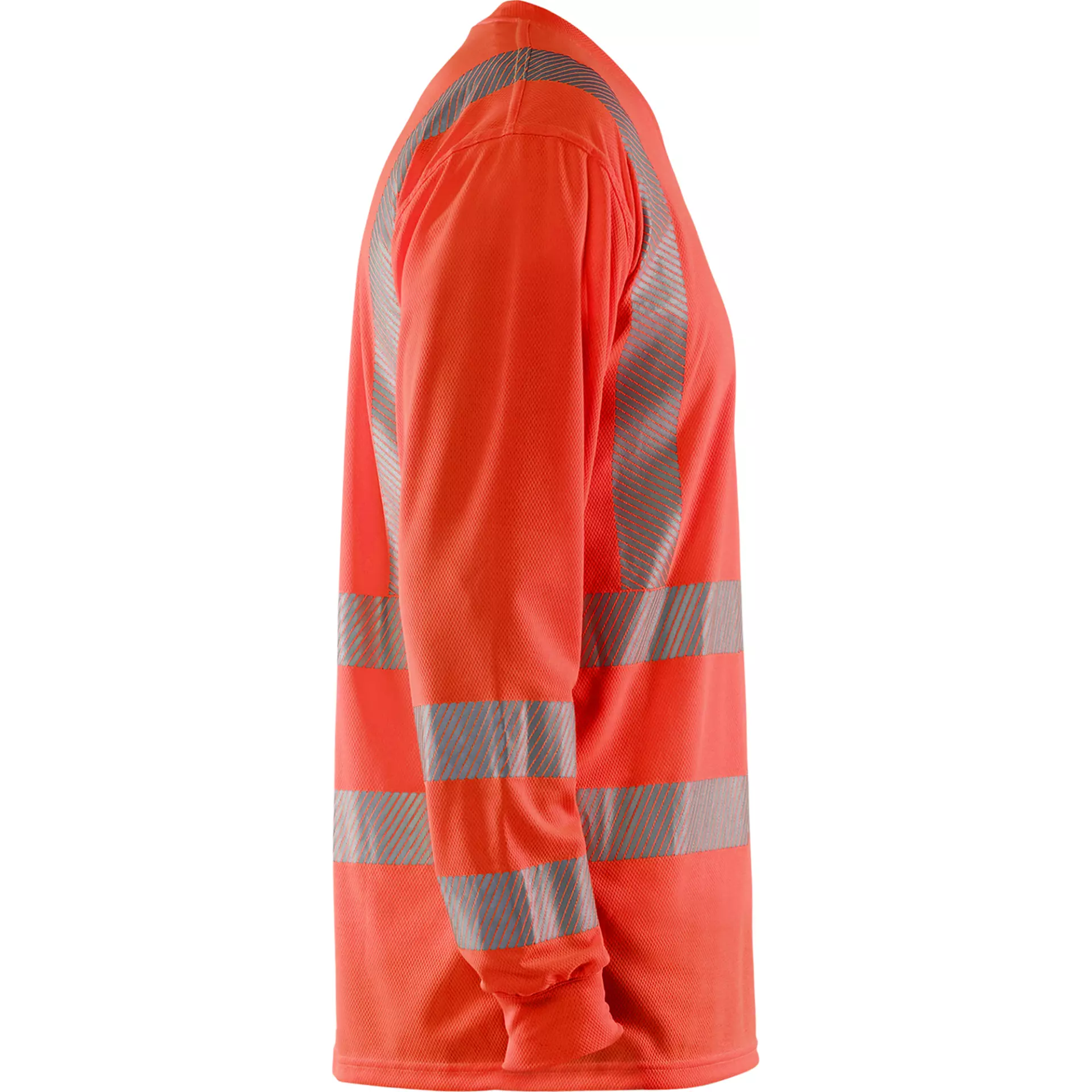 Blåkläder 338510135500, High-Vis Long-Sleeve T-Shirt With UV Protection, High-Vis Red, image 2
