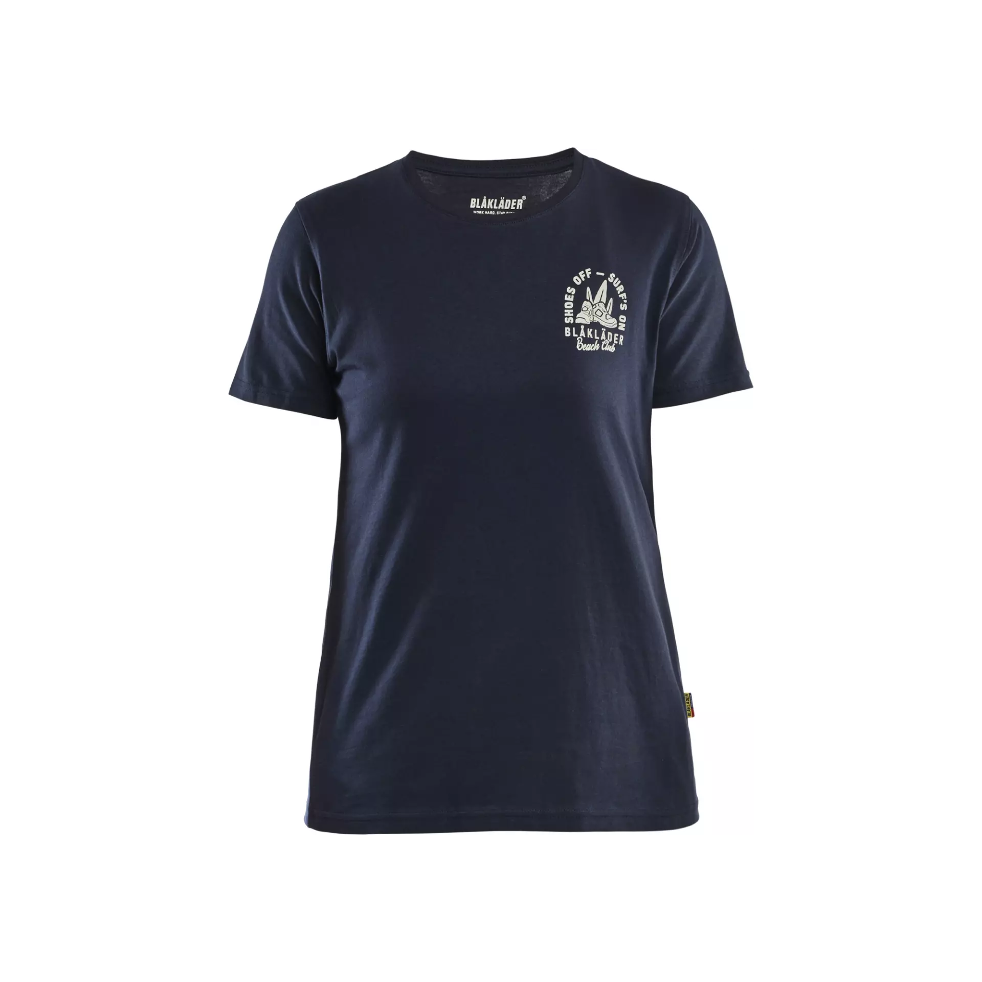 Blåkläder 941710428600, Beach Club Women's T-Shirt, Dark Blue, image 1