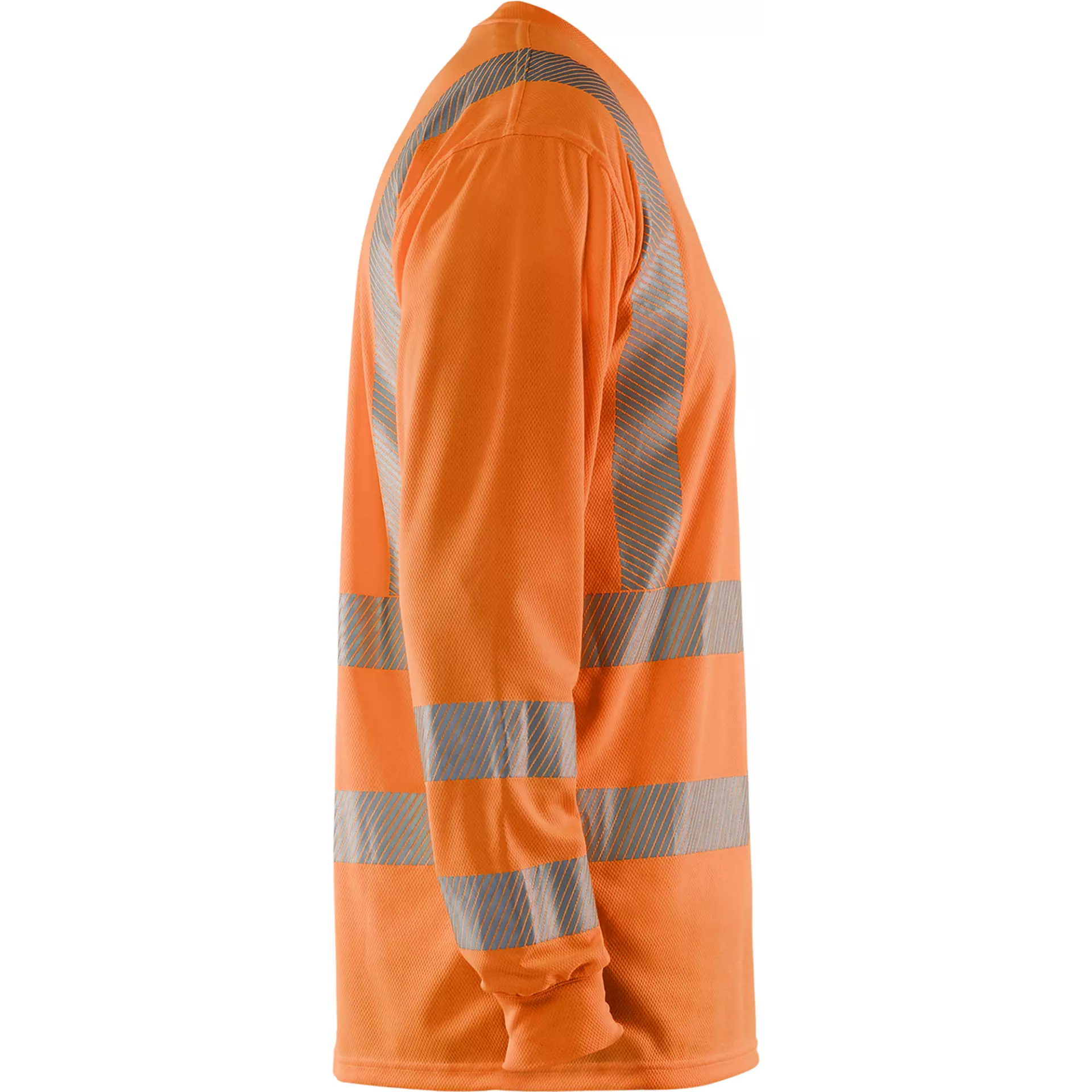 Blåkläder 338510135300, High-Vis Long-Sleeve T-Shirt With UV Protection, Hi-Vis Orange, image 2