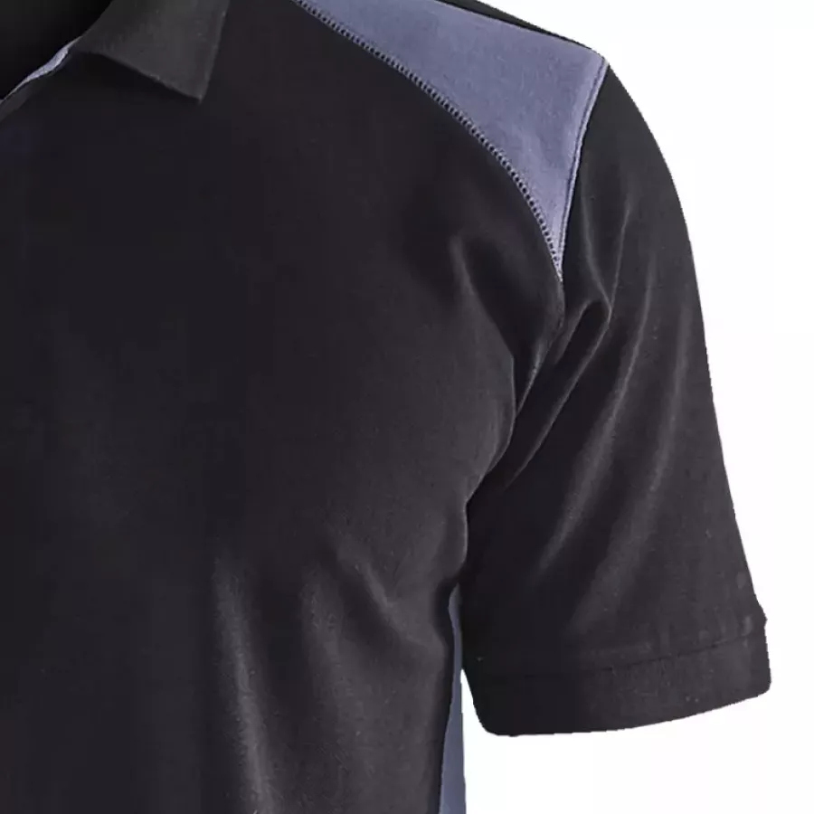 **Short Sleeves with Ribbed Cuffs** keep your arms free while maintaining a polished, stay-put look.